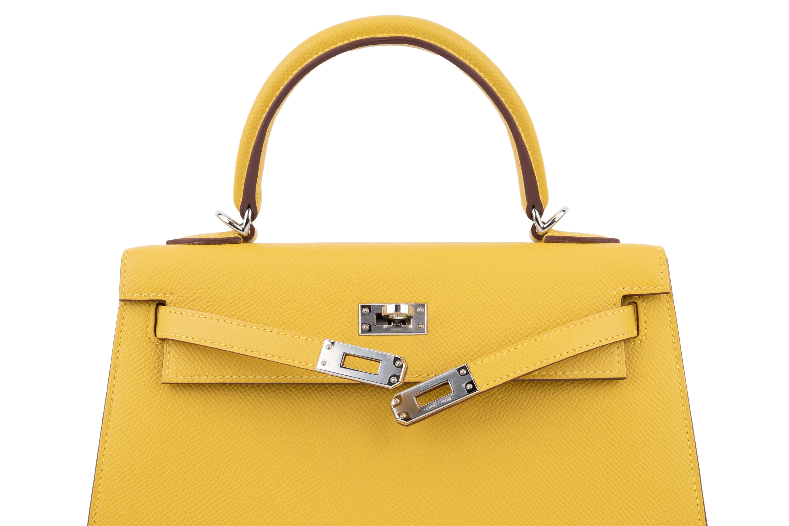 Hermès Kelly 25	Sellier Epsom Cumin PHW - Image 8