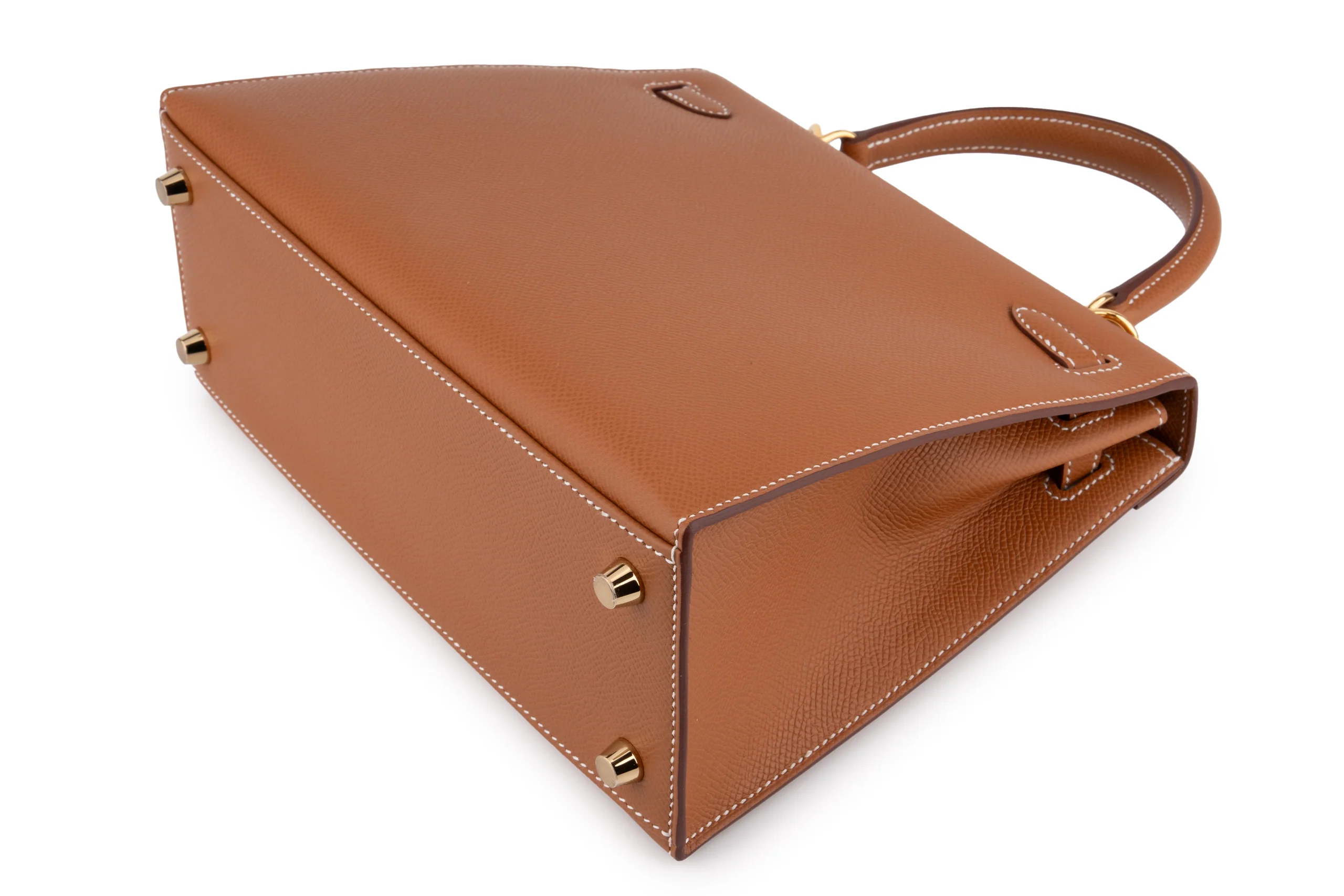 Hermès  Kelly 25	Sellier	Epsom	Gold	GHW - Image 10