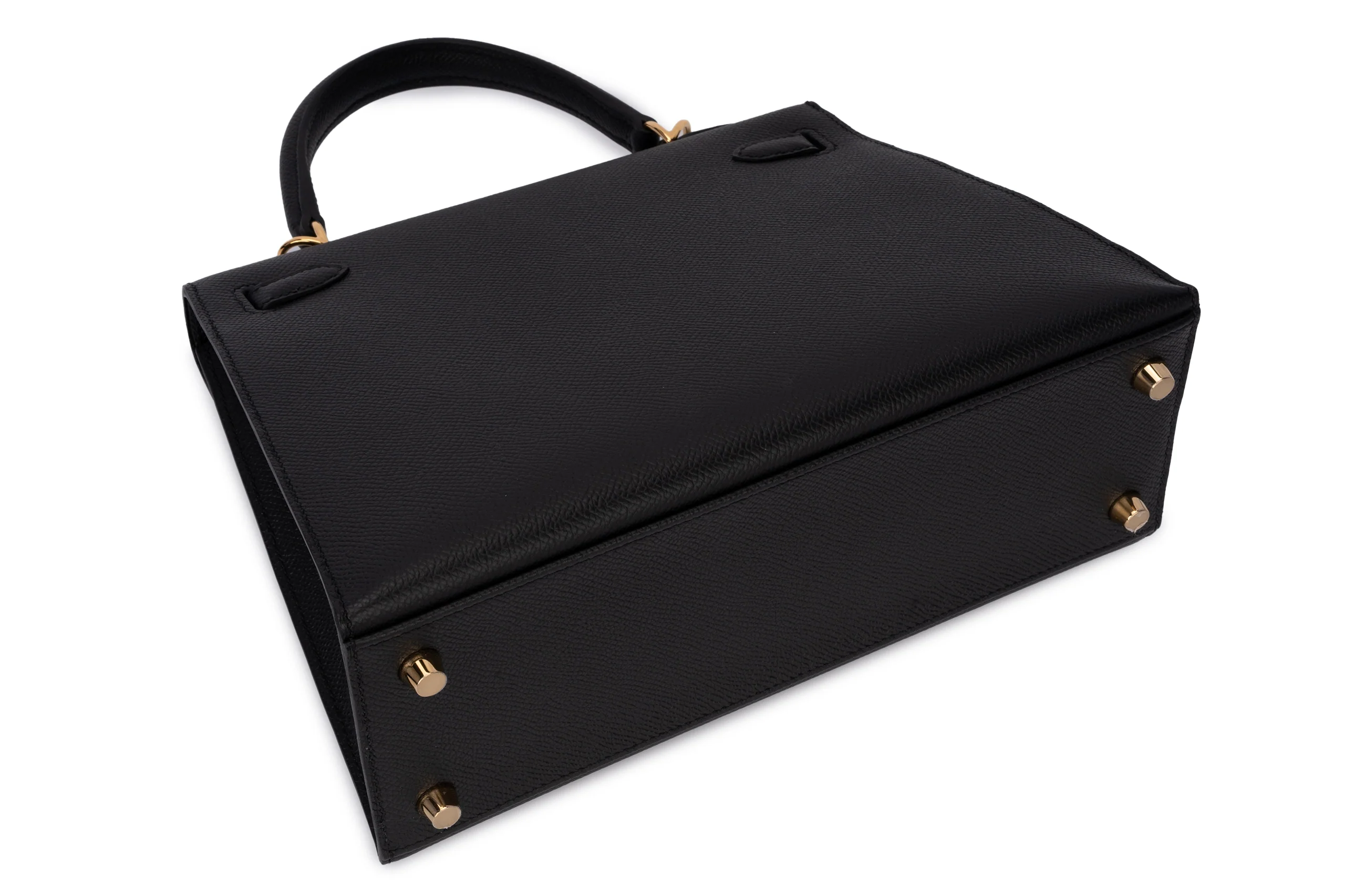 Hermès Kelly 25	Sellier	Epsom	Noir	GHW - Image 11
