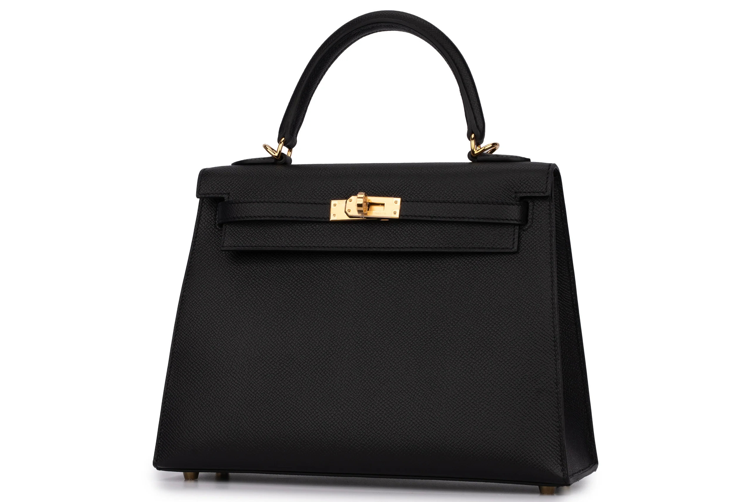 Hermès Kelly 25	Sellier	Epsom	Noir	GHW - Image 2