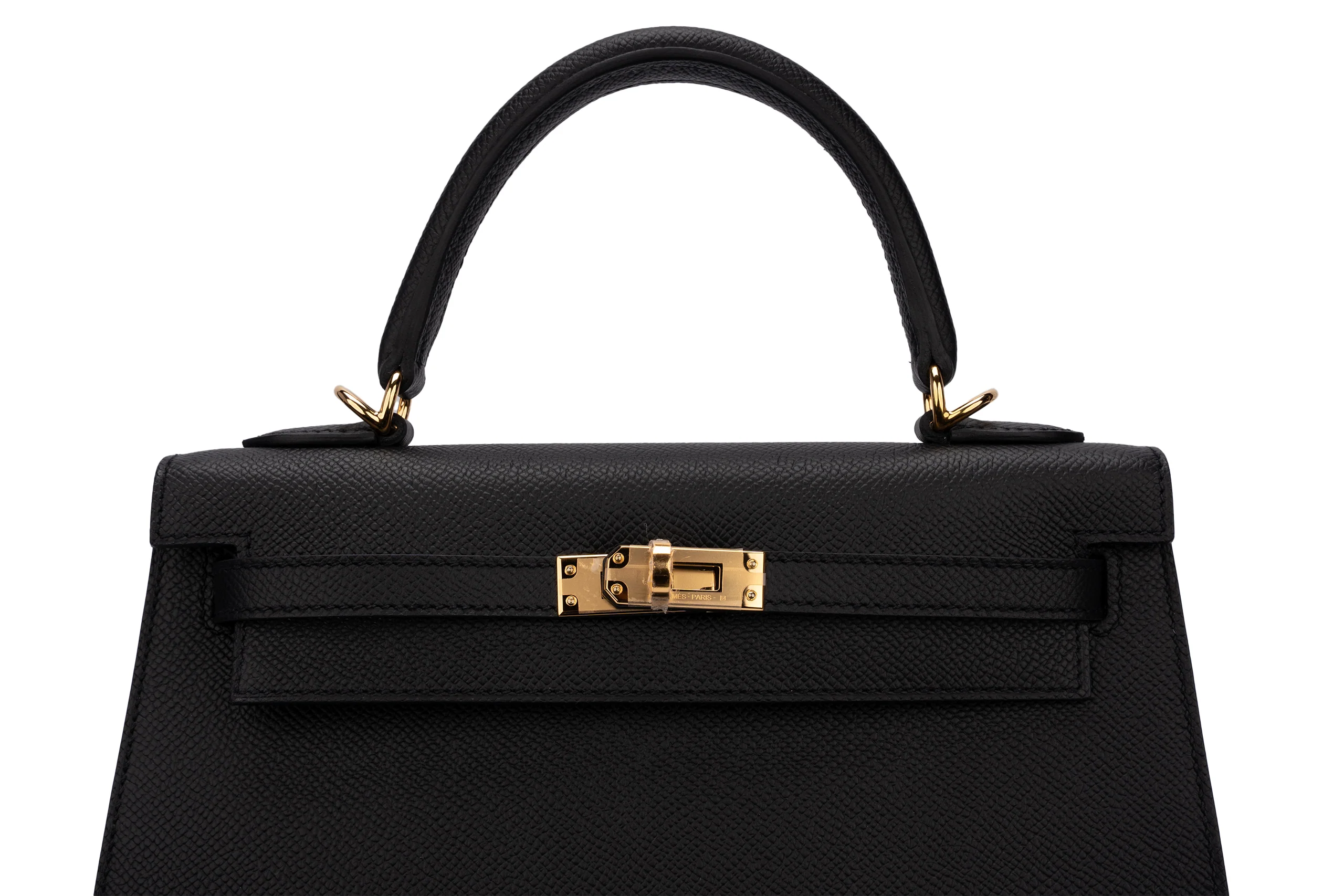 Hermès Kelly 25	Sellier	Epsom	Noir	GHW - Image 7