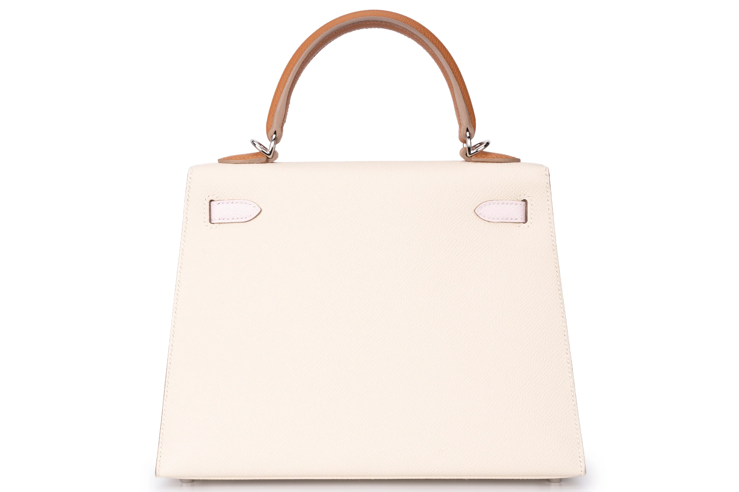 Hermès Kelly 25 Sellier Epsom Tri-Colour PHW - Image 3