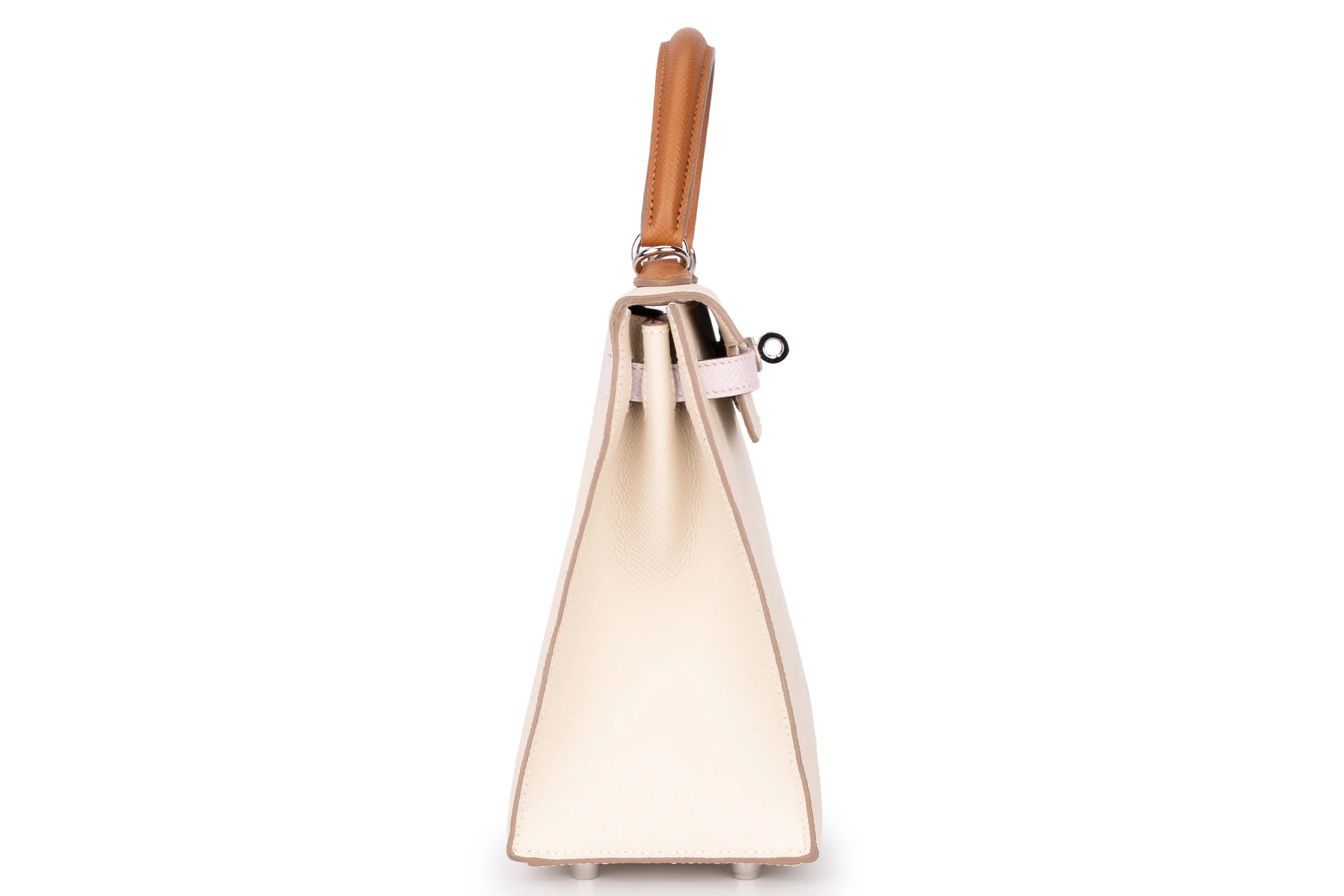 Hermès Kelly 25 Sellier Epsom Tri-Colour PHW - Image 4