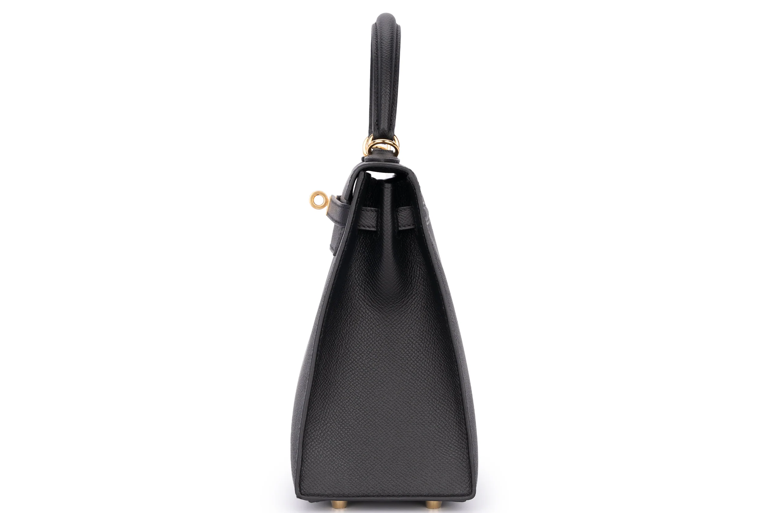 Hermès Kelly 25 Sellier Epsom Veau Noir GHW - Image 3