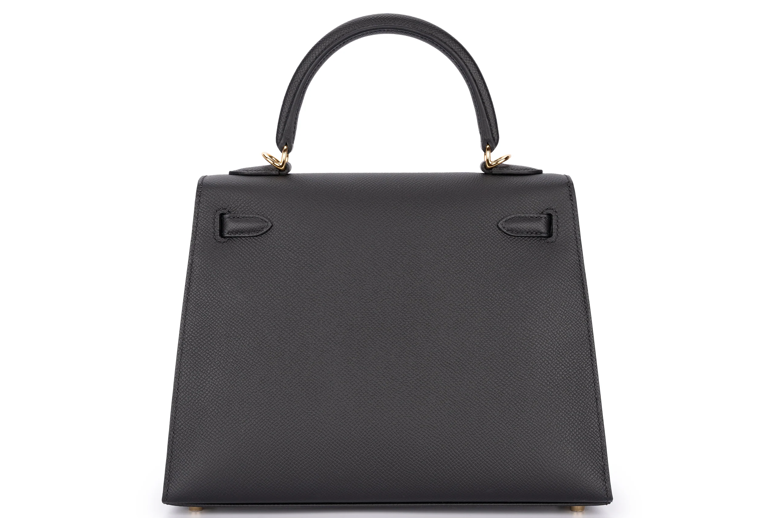 Hermès Kelly 25 Sellier Epsom Veau Noir GHW - Image 4