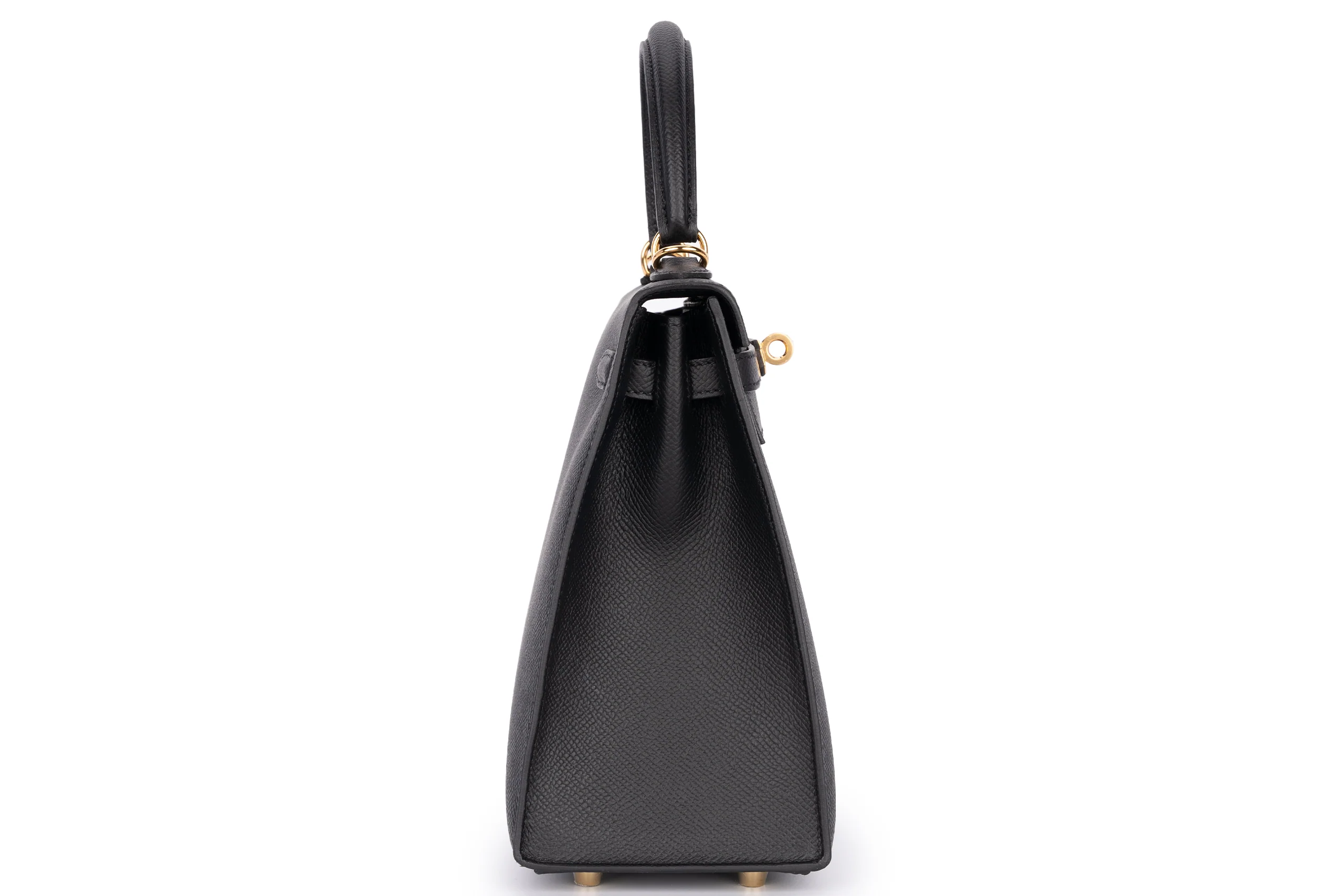 Hermès Kelly 25 Sellier Epsom Veau Noir GHW - Image 5