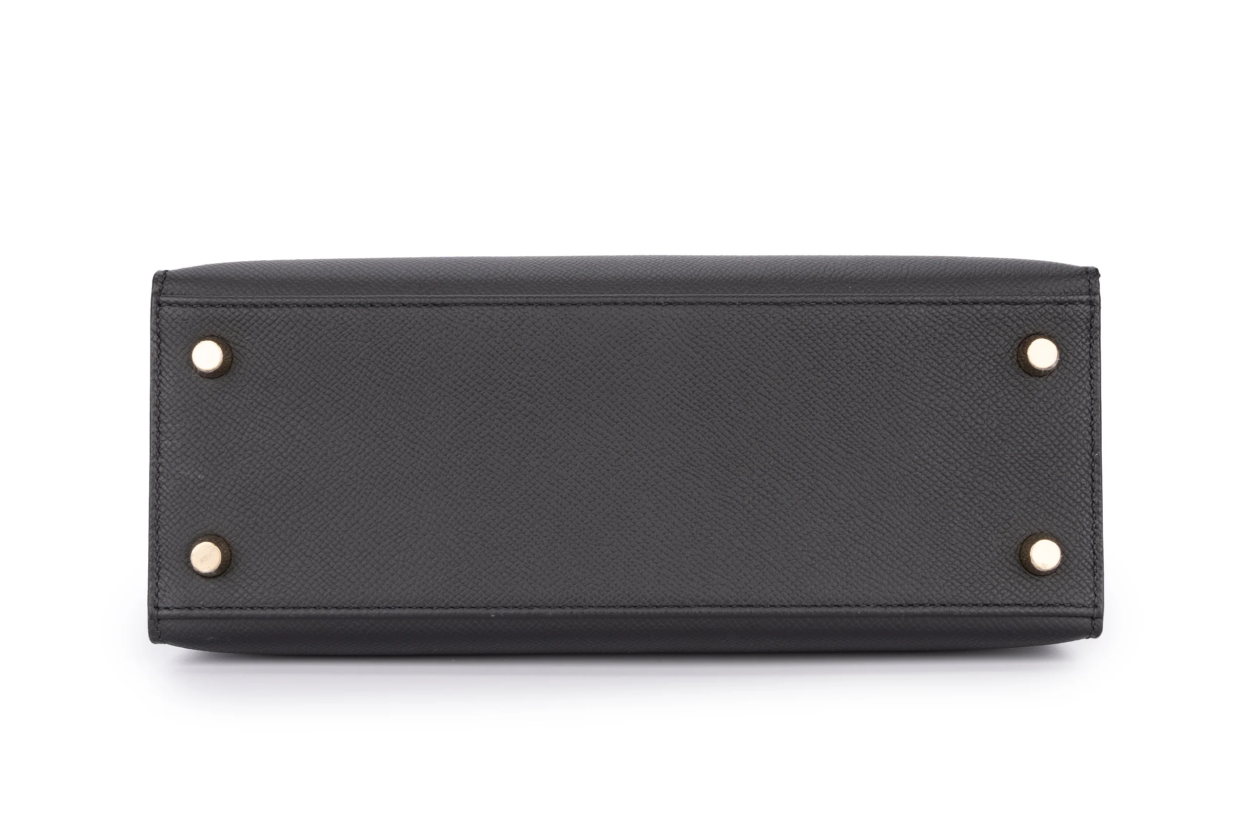 Hermès Kelly 25 Sellier Epsom Veau Noir GHW - Image 6
