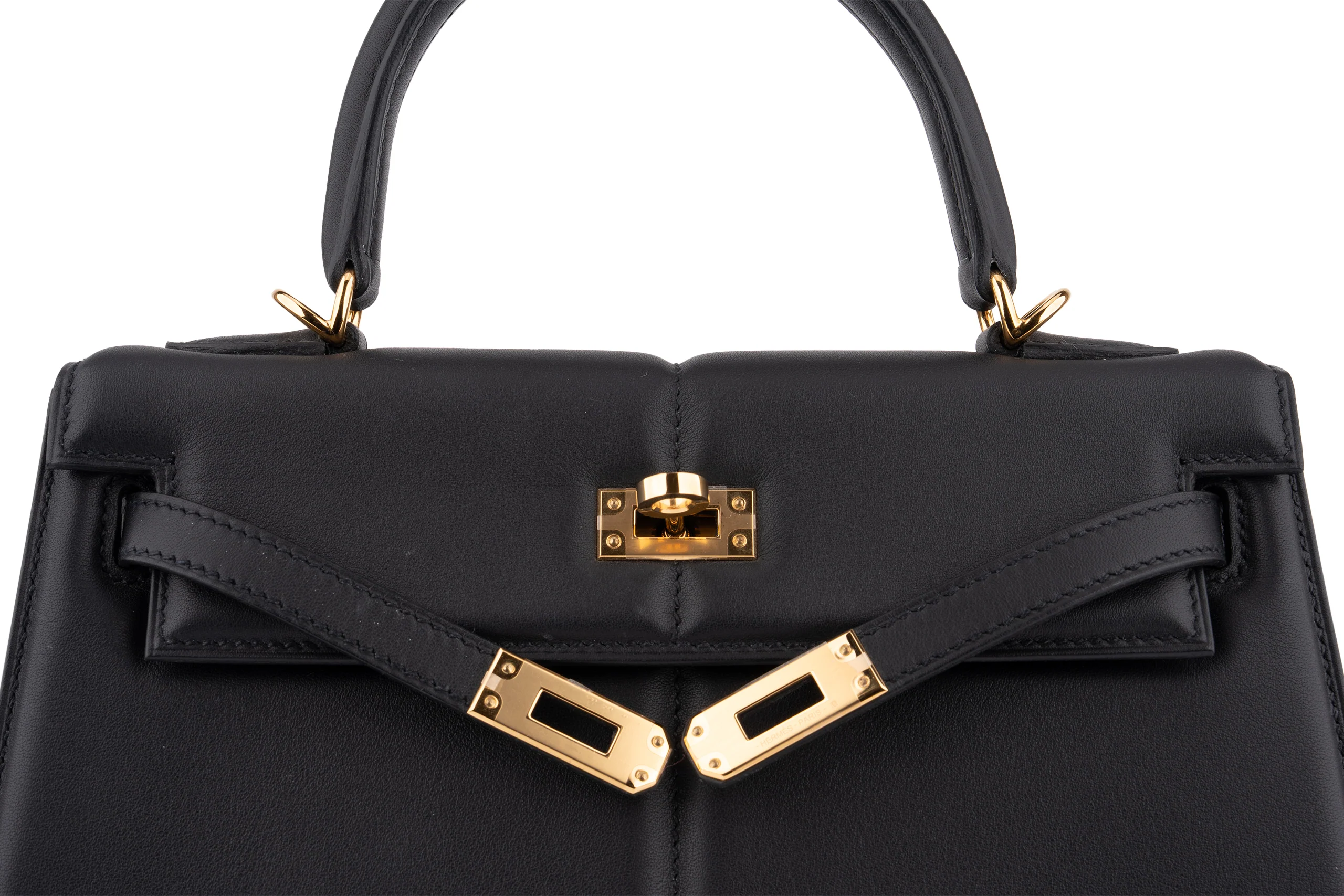 Hermès Kelly 25		Swift 	Noir	GHW - Image 8