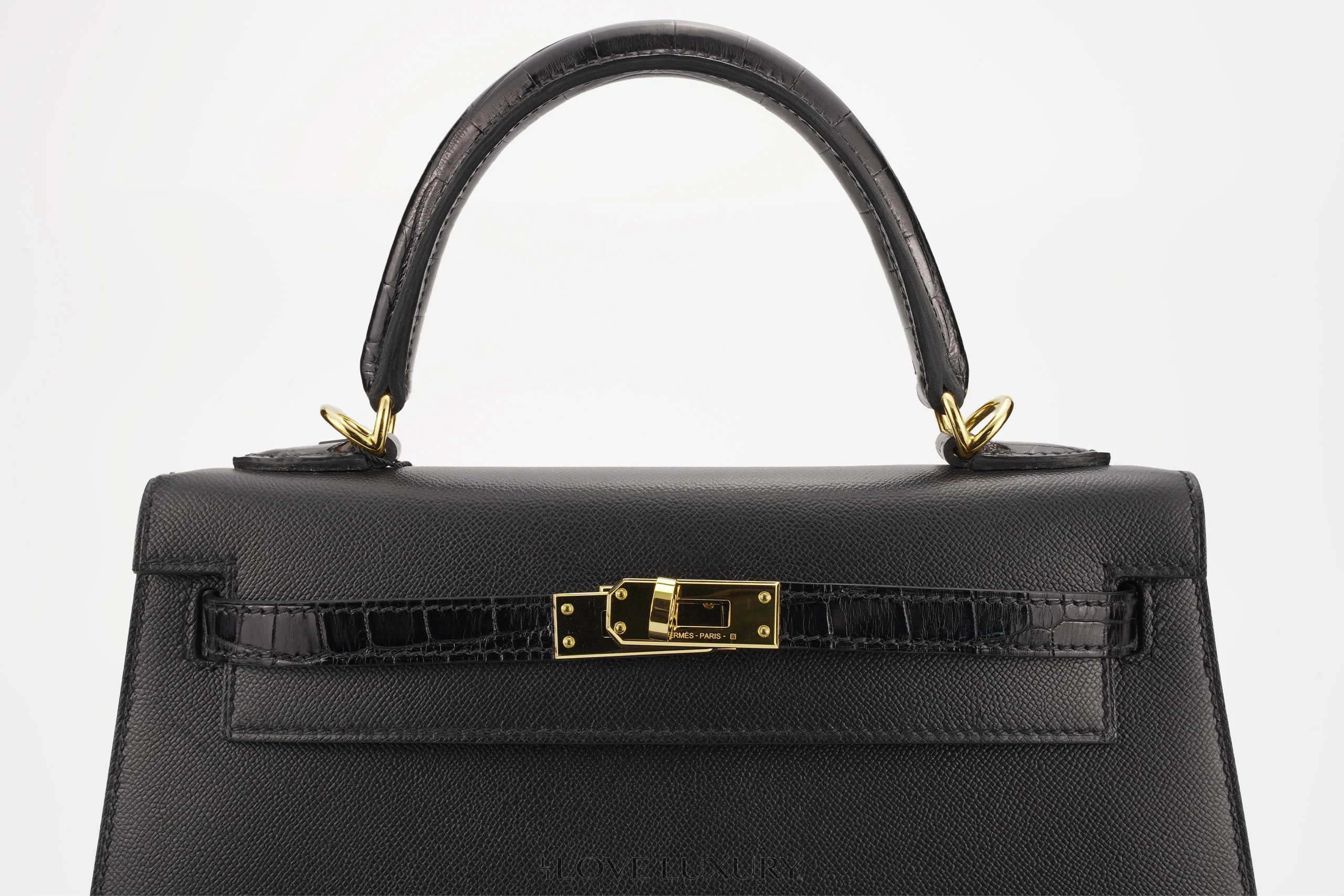Hermès Kelly 25 Touch Niloticos GHW - Image 6