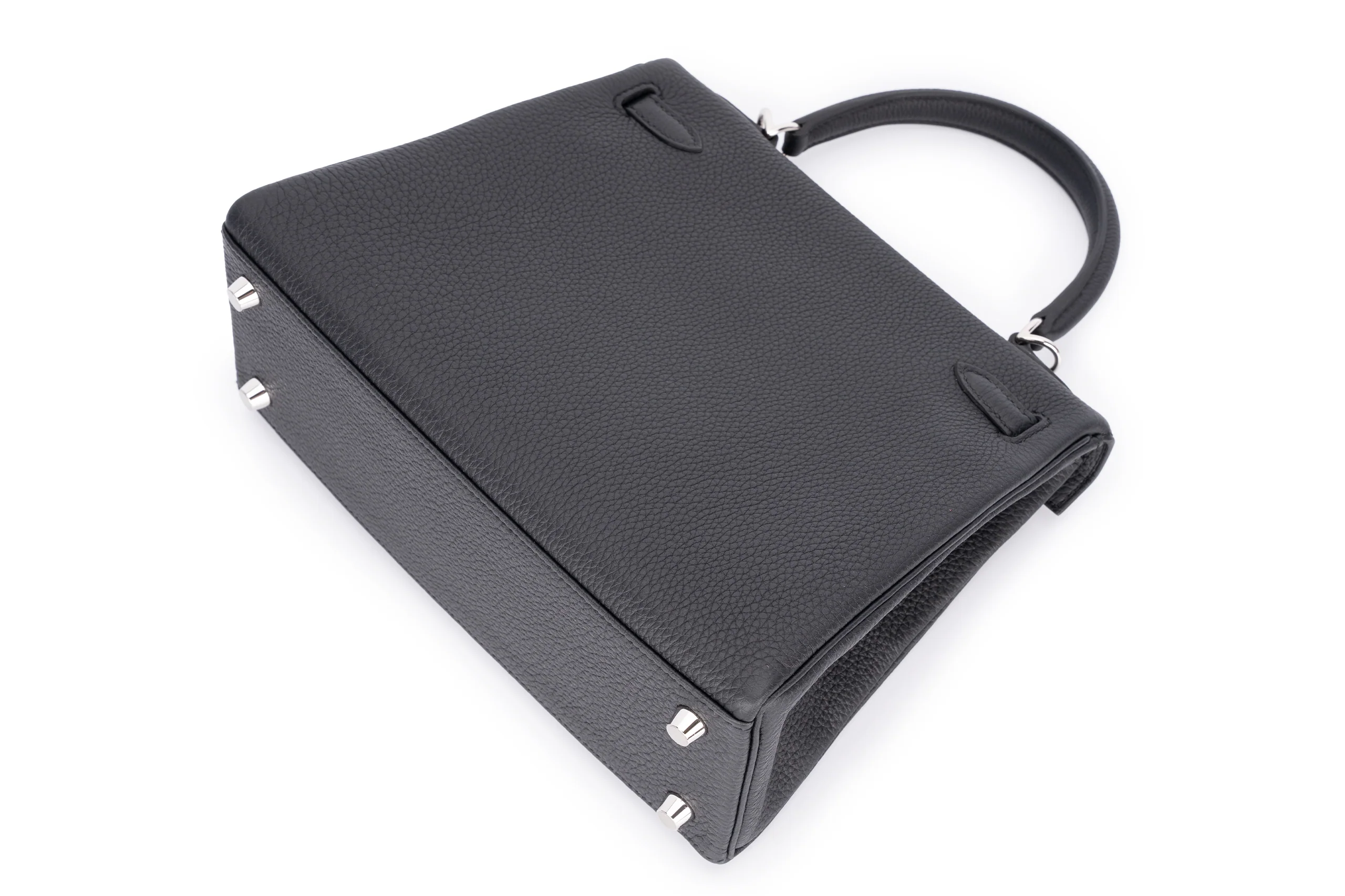 Hermès Kelly 25 Veau Togo Noir PHW - Image 10
