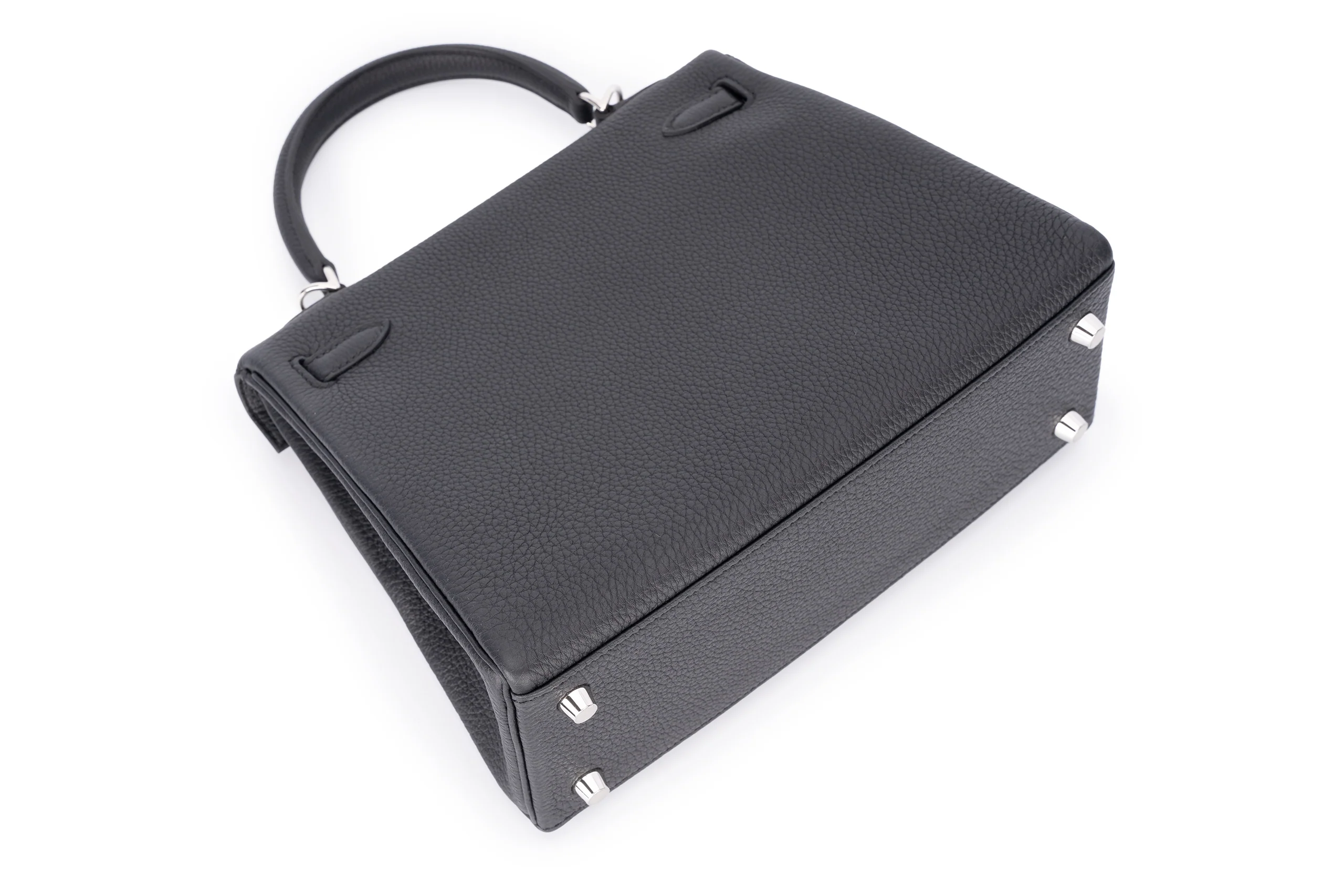 Hermès Kelly 25 Veau Togo Noir PHW - Image 11