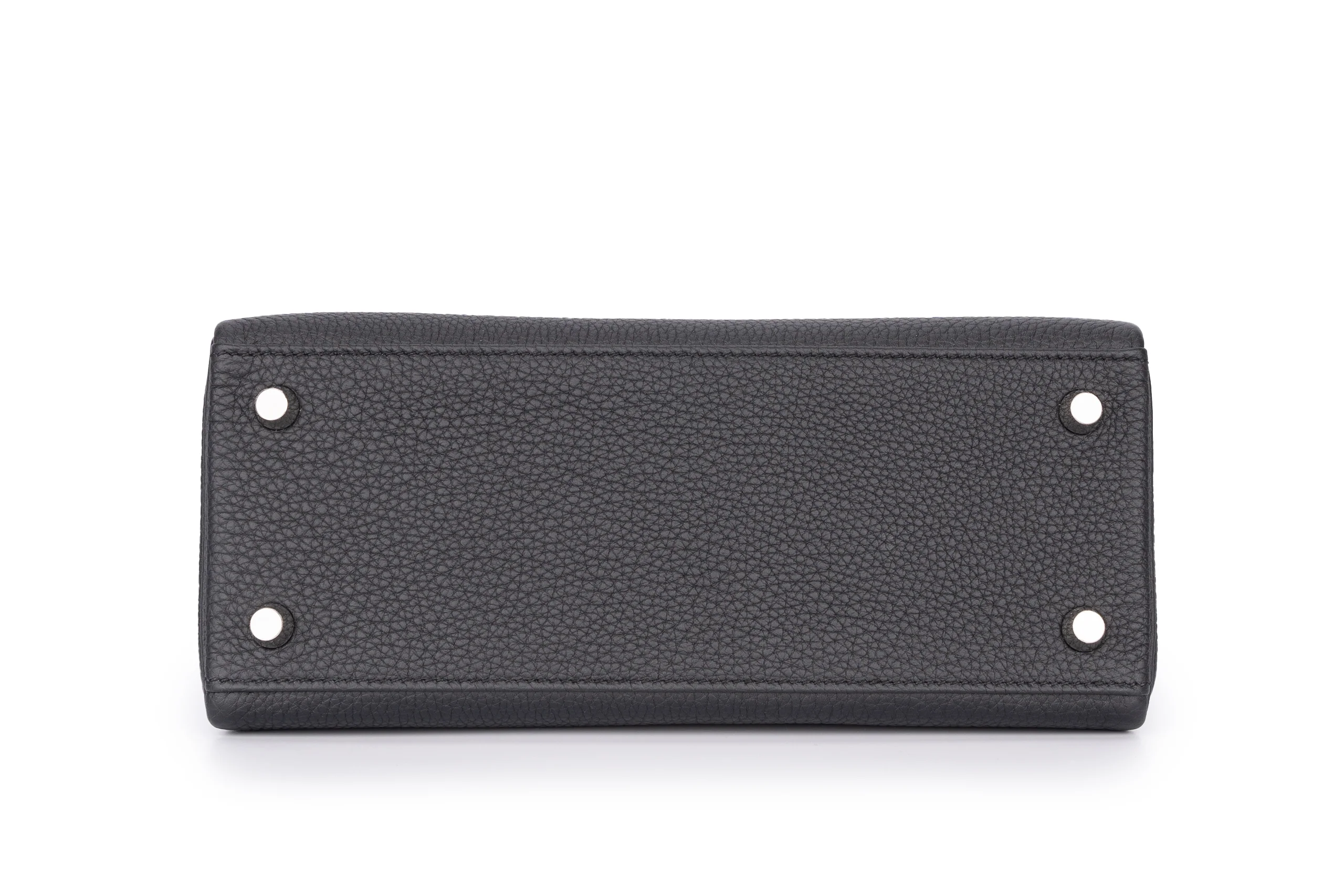 Hermès Kelly 25 Veau Togo Noir PHW - Image 6