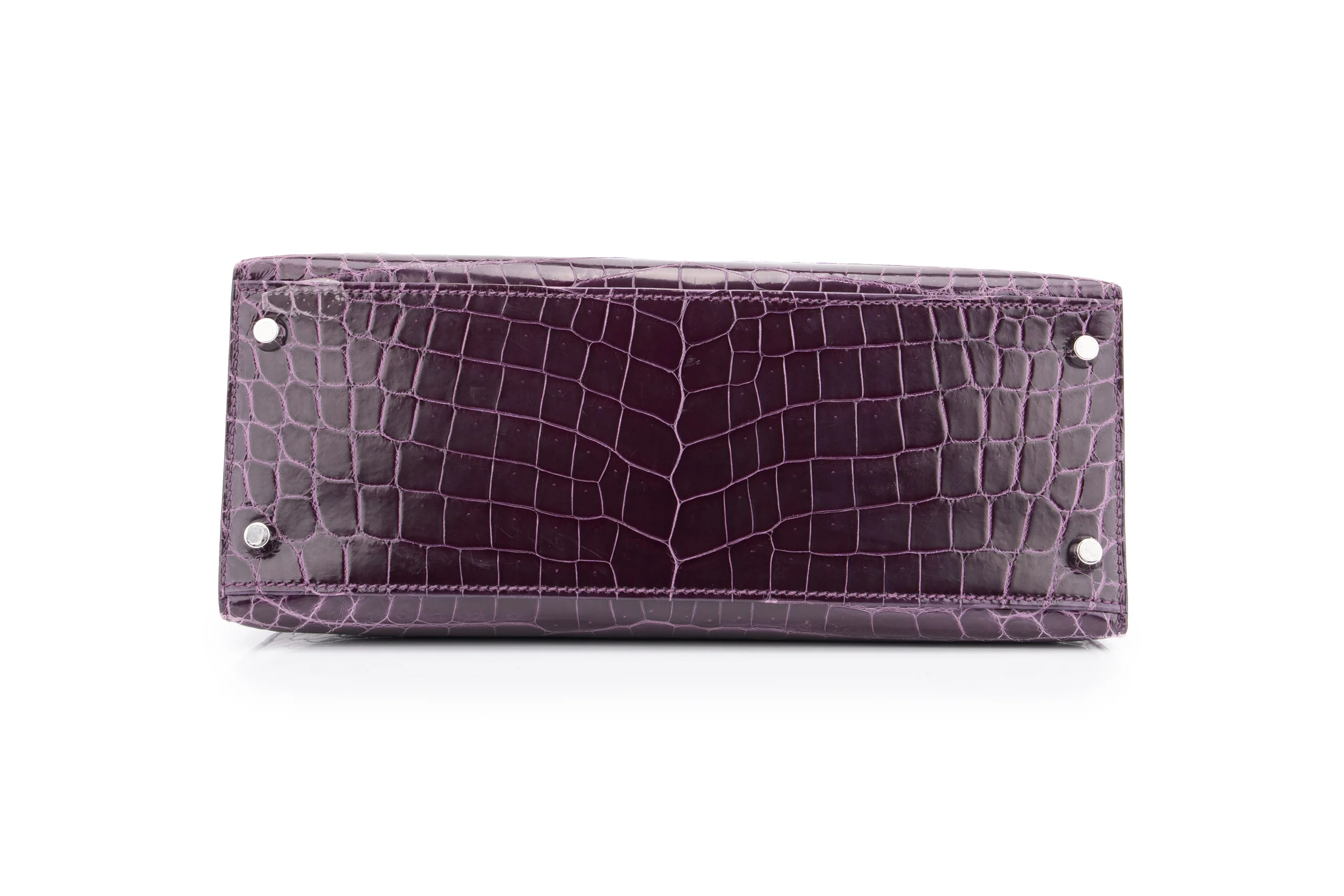 Hermès Kelly 28		Niloticus 	Cassis	PHW - Image 6