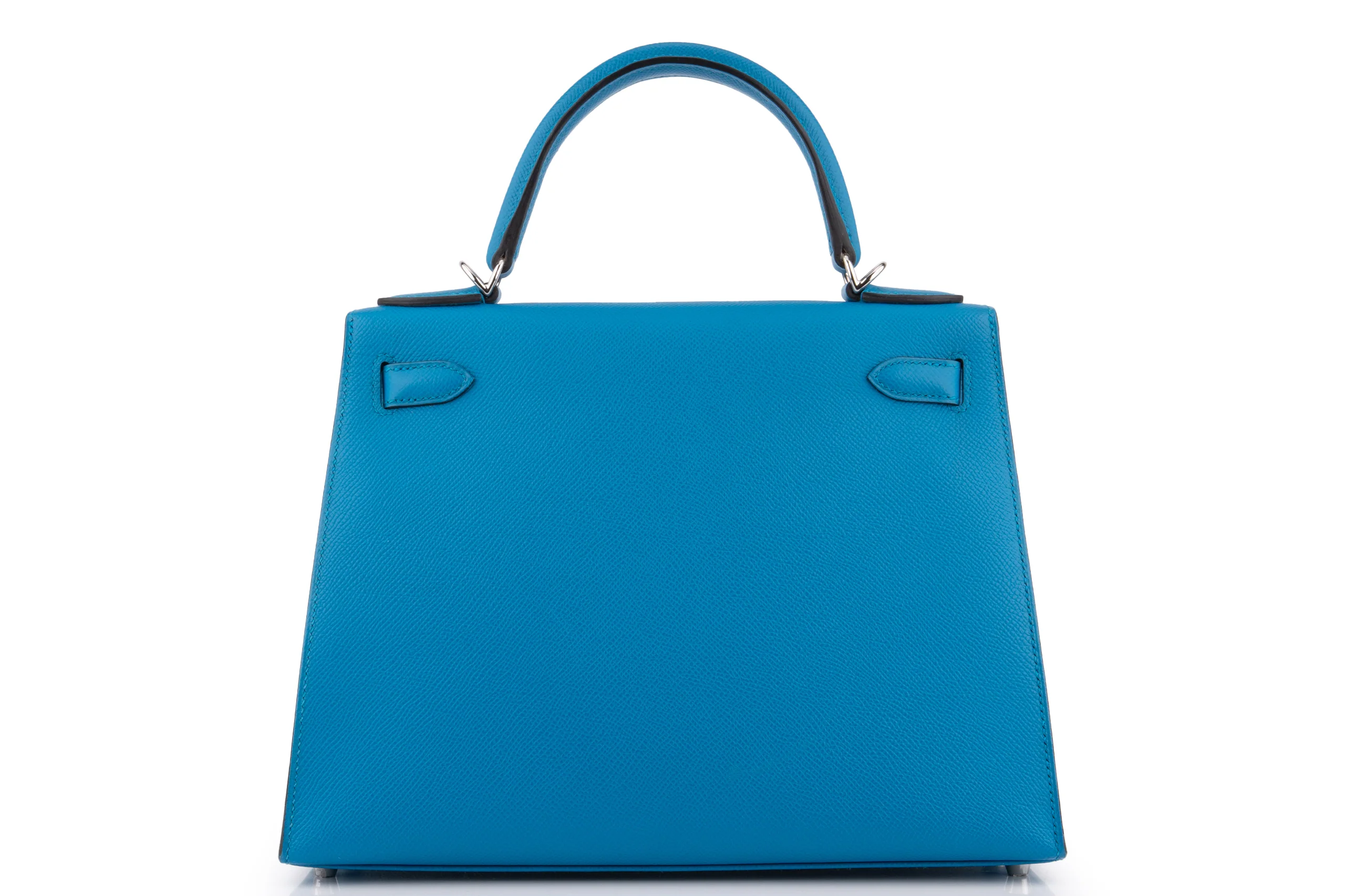 Hermès Kelly 28	Epsom	Bleu Tie	PHW - Image 4