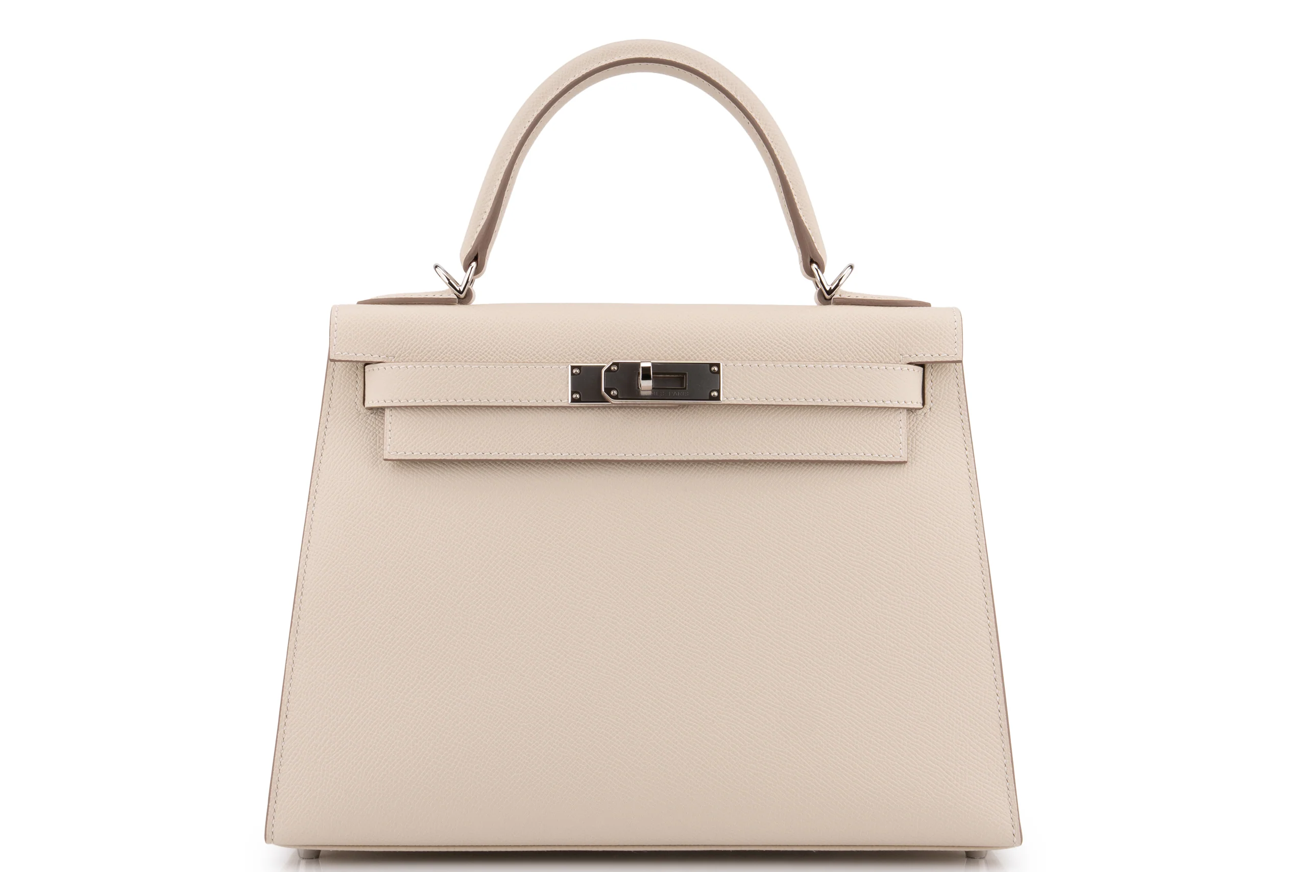 Hermès Kelly 28		 Epsom 	Craie 	PHW