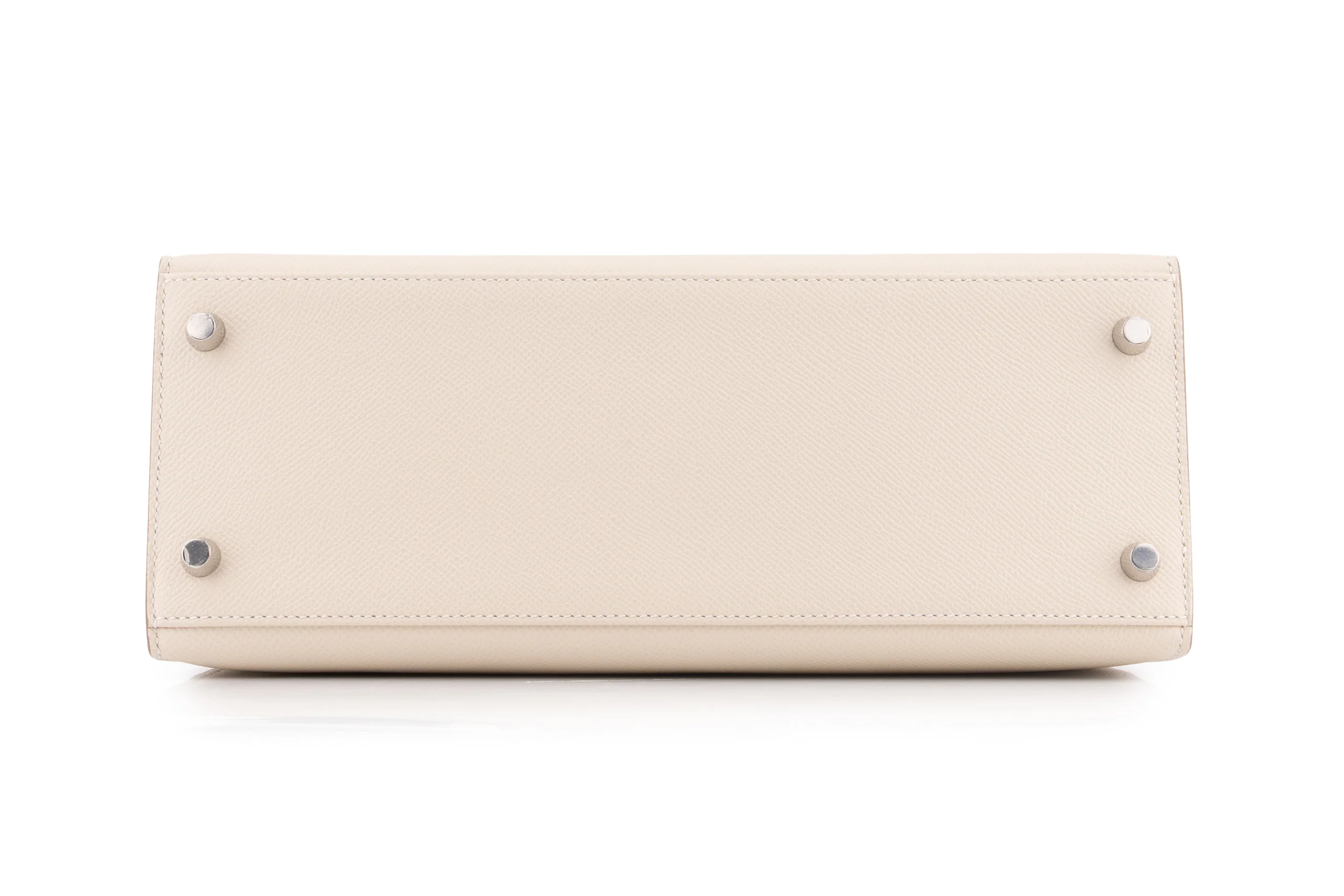 Hermès Kelly 28		 Epsom 	Craie 	PHW - Image 6