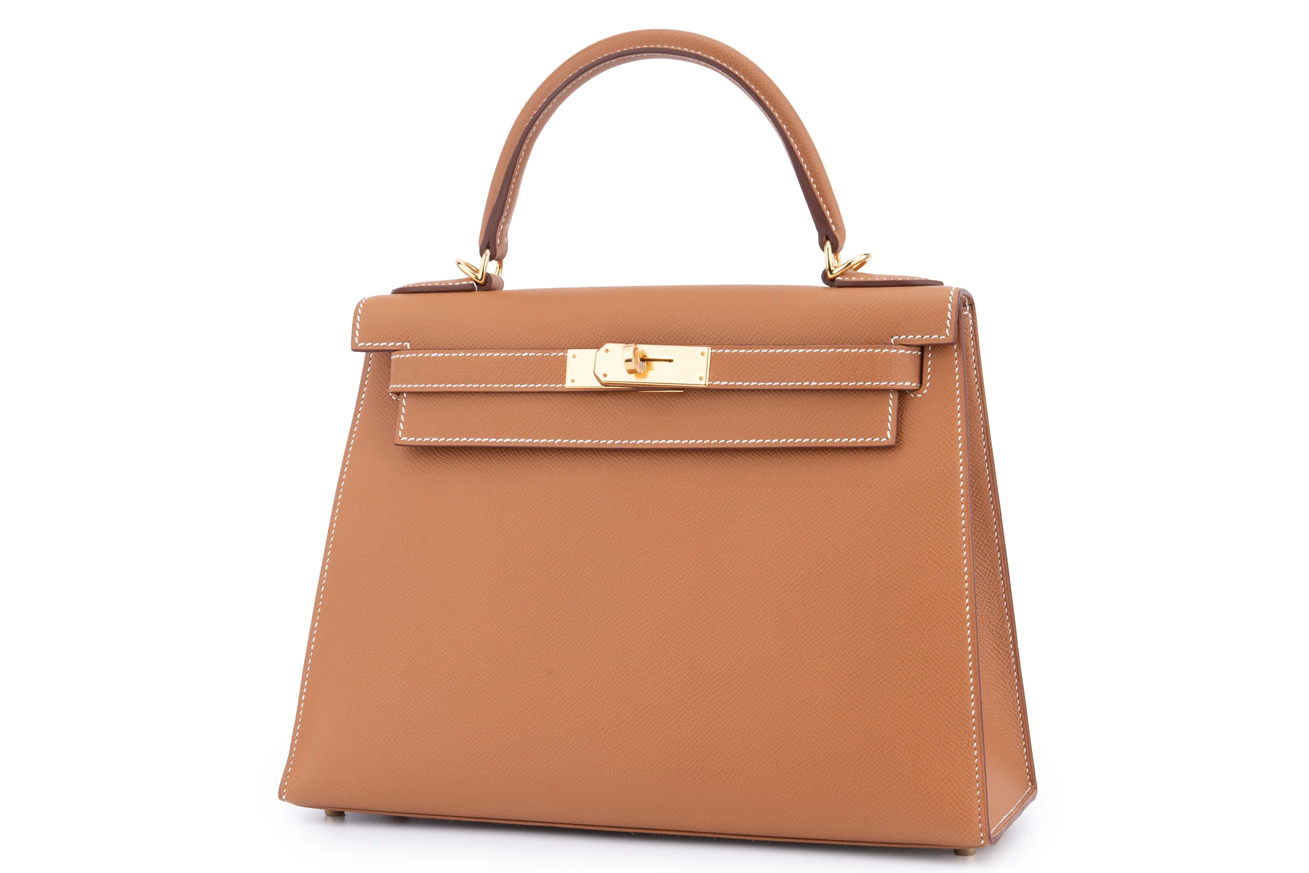 Hermès Kelly 28 Epsom Gold GHW - Image 2