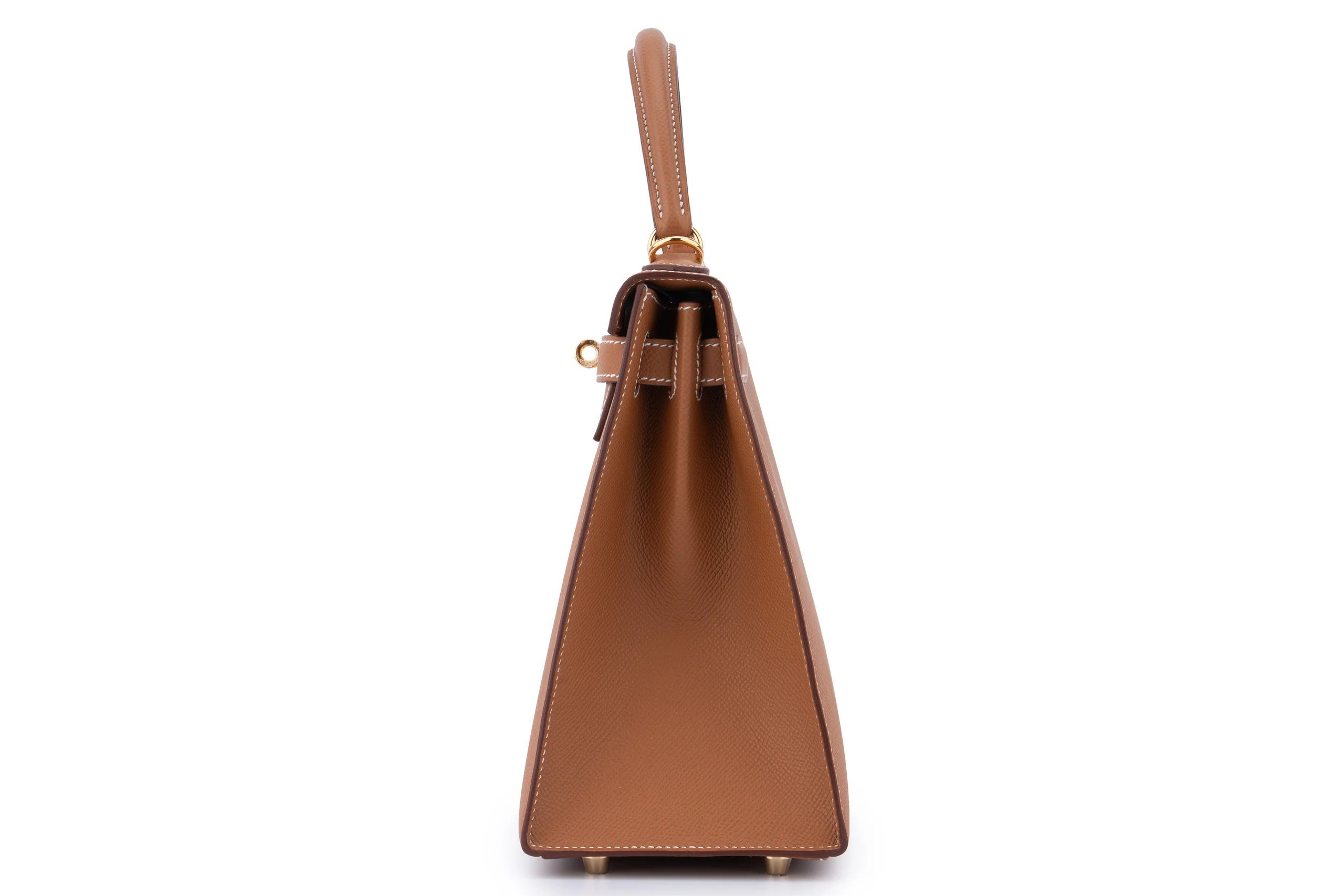 Hermès Kelly 28 Epsom Gold GHW - Image 3