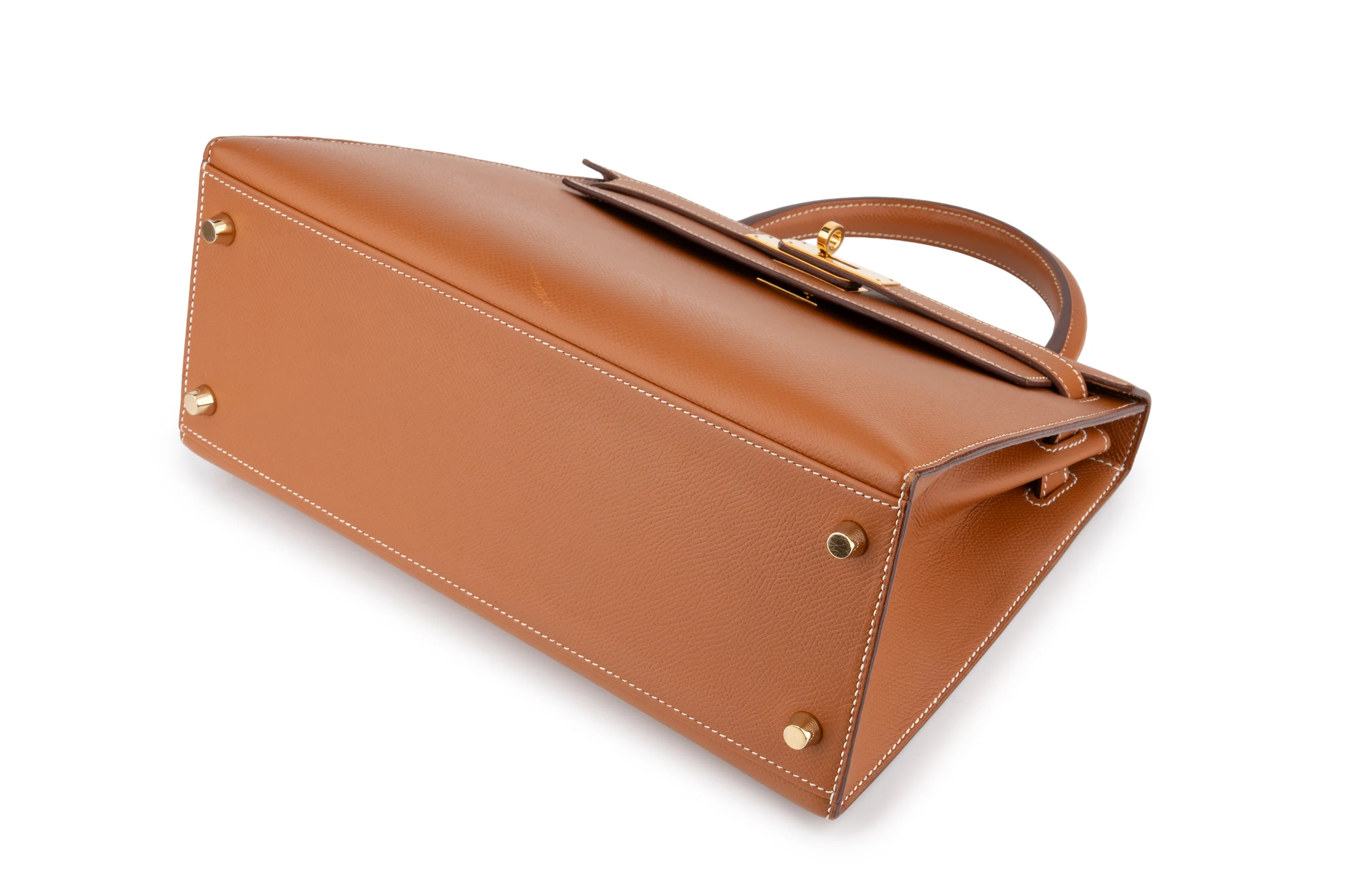 Hermès Kelly 28 		Epsom 	Gold 	GHW - Image 11