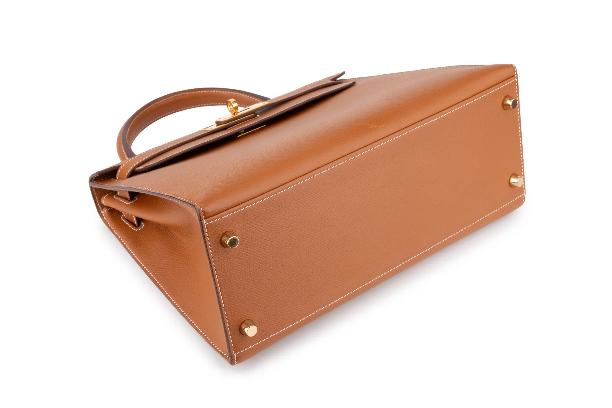Hermès Kelly 28 		Epsom 	Gold 	GHW - Image 12