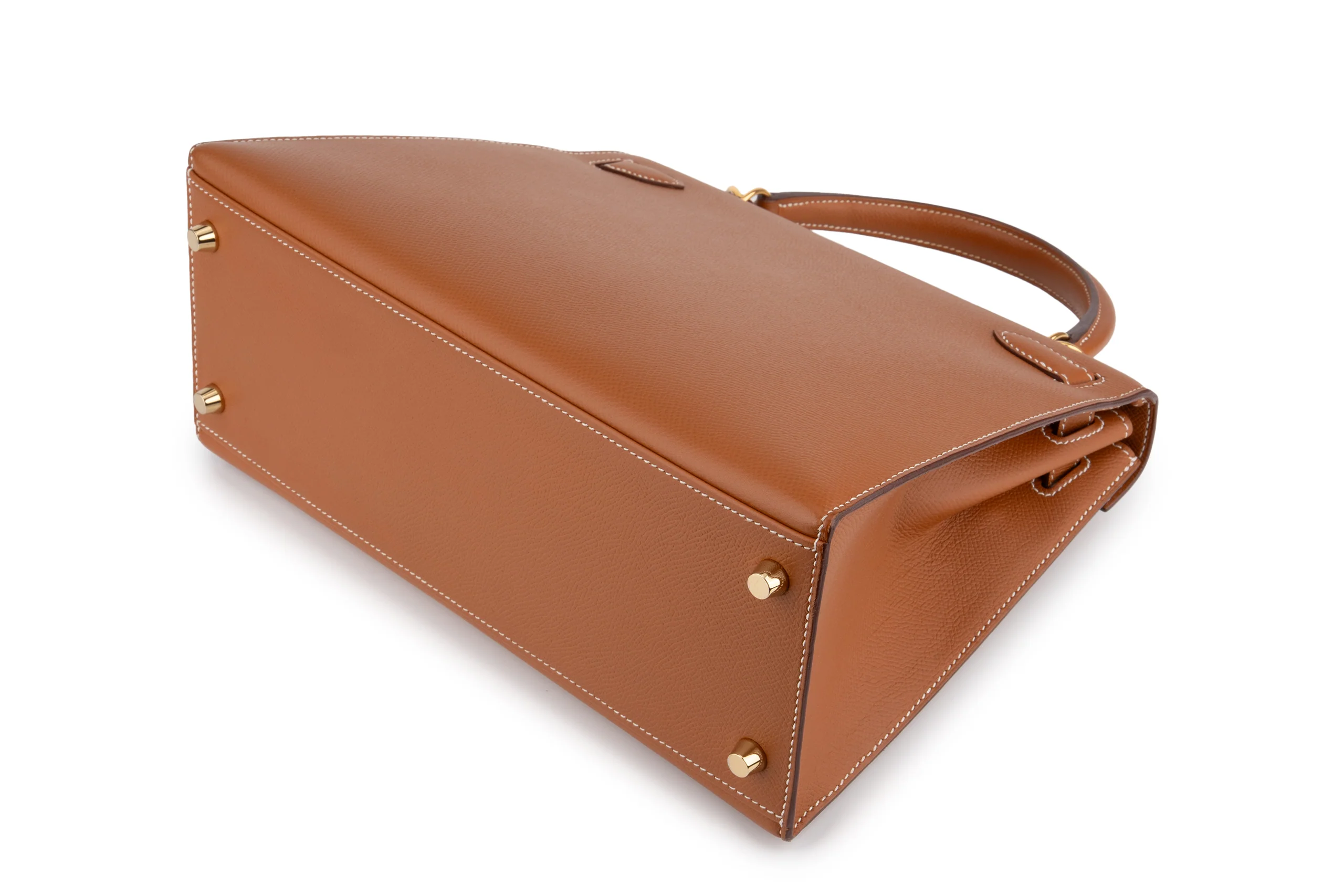 Hermès Kelly 28 		Epsom 	Gold 	GHW - Image 13