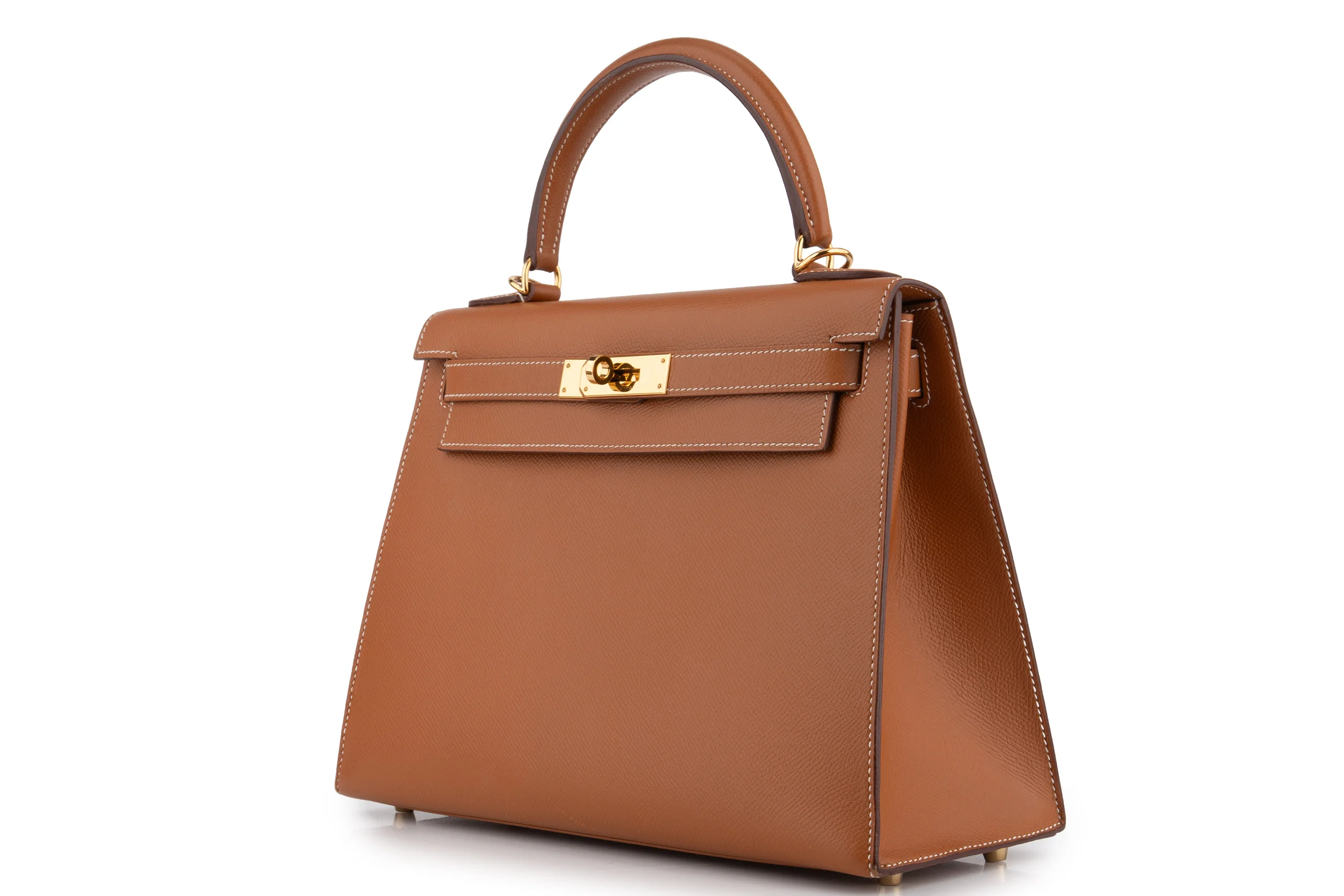 Hermès Kelly 28 		Epsom 	Gold 	GHW - Image 2