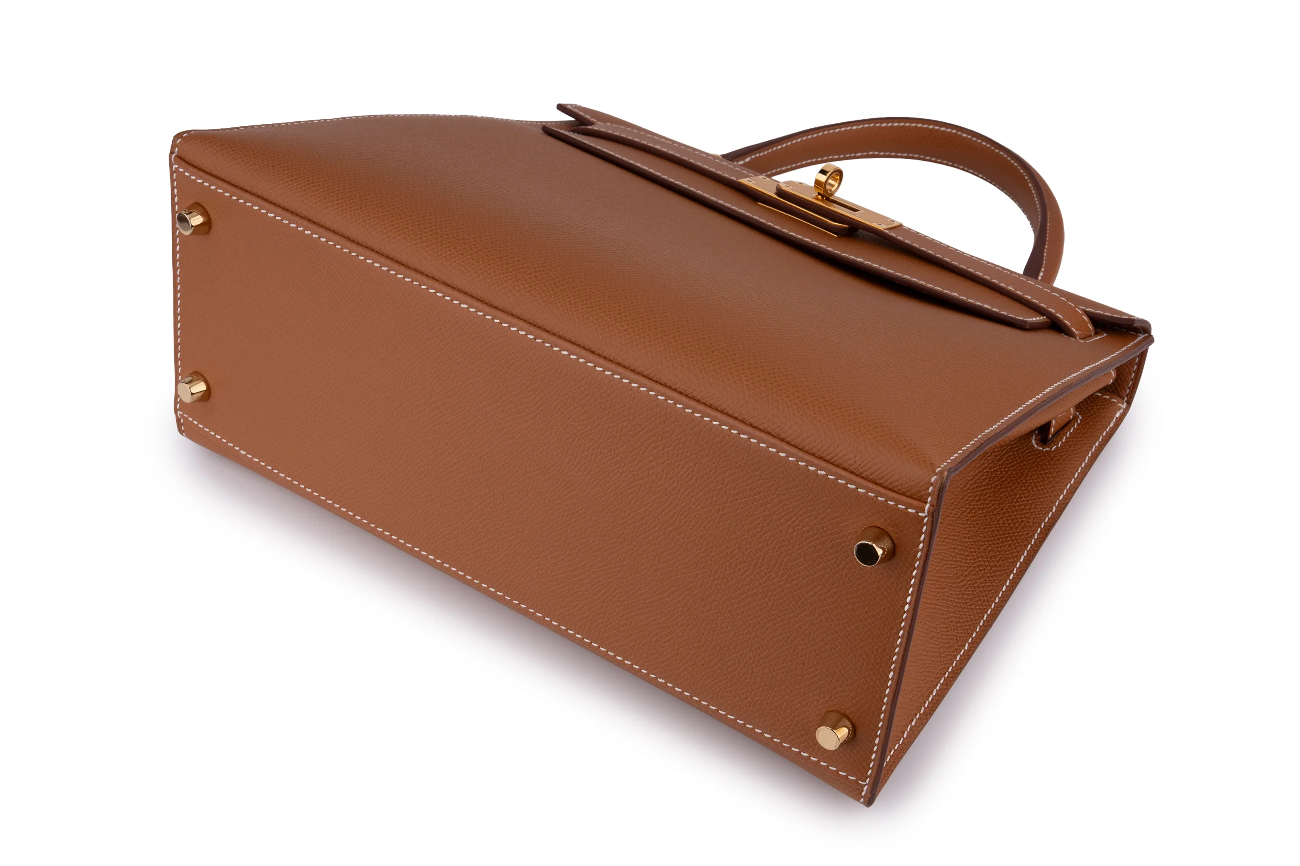 Hermès Kelly 28 		Epsom 	Gold 	GHW - Image 11