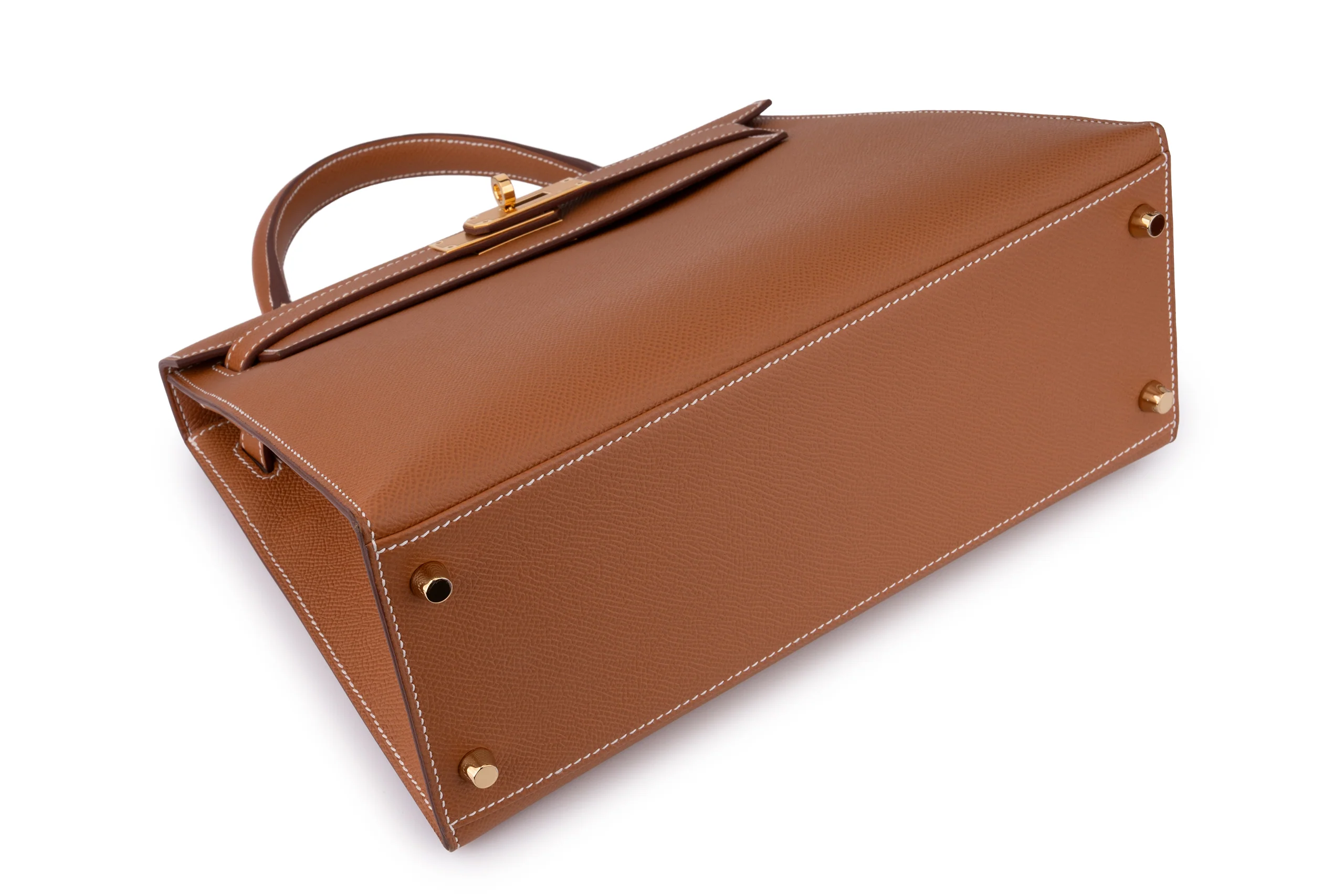 Hermès Kelly 28 		Epsom 	Gold 	GHW - Image 12