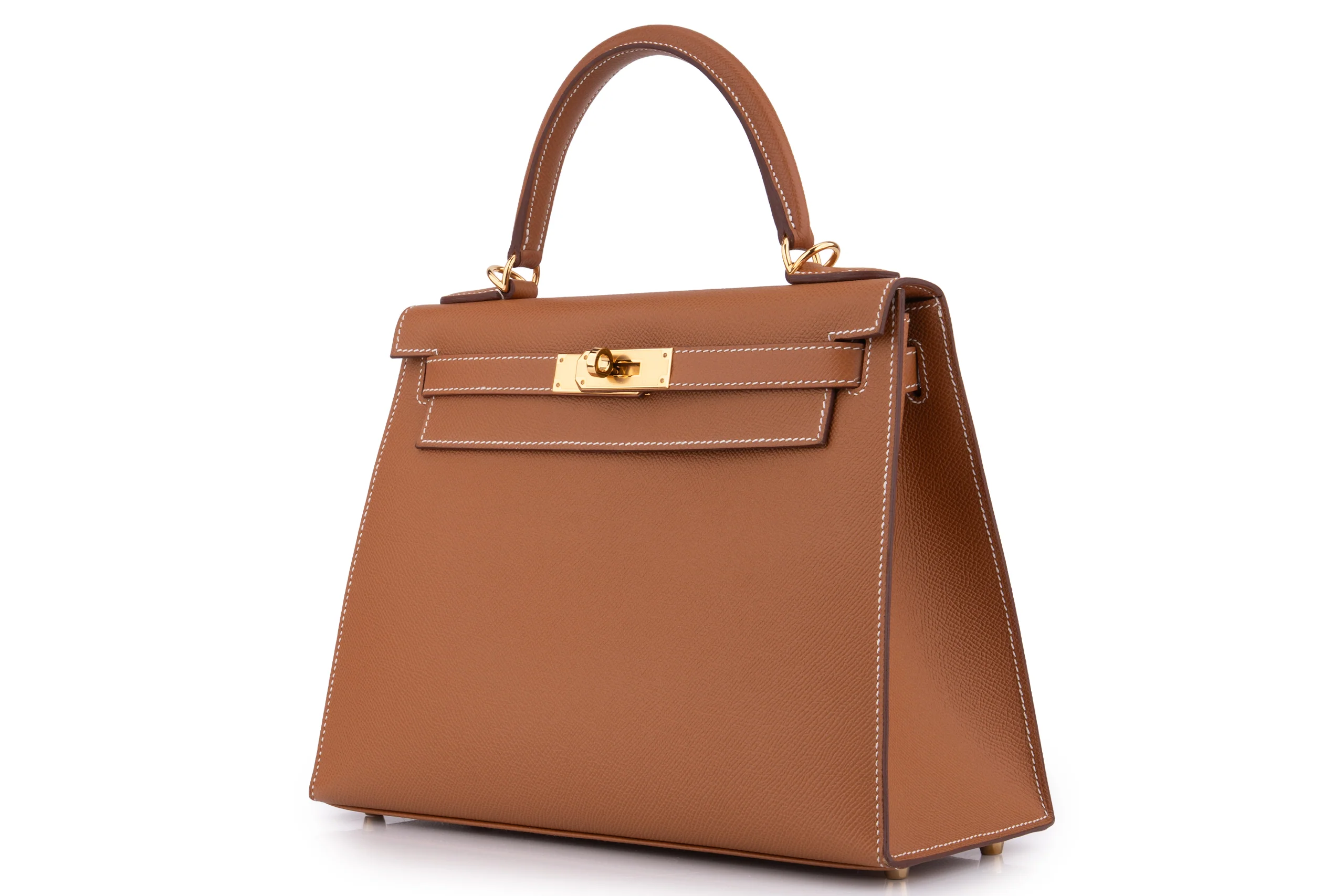 Hermès Kelly 28 		Epsom 	Gold 	GHW - Image 2