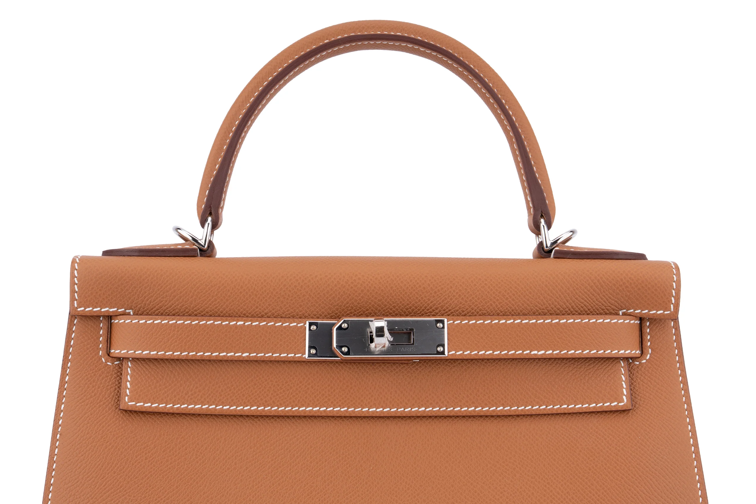 Hermès Kelly 28 Epsom Gold PHW - Image 7