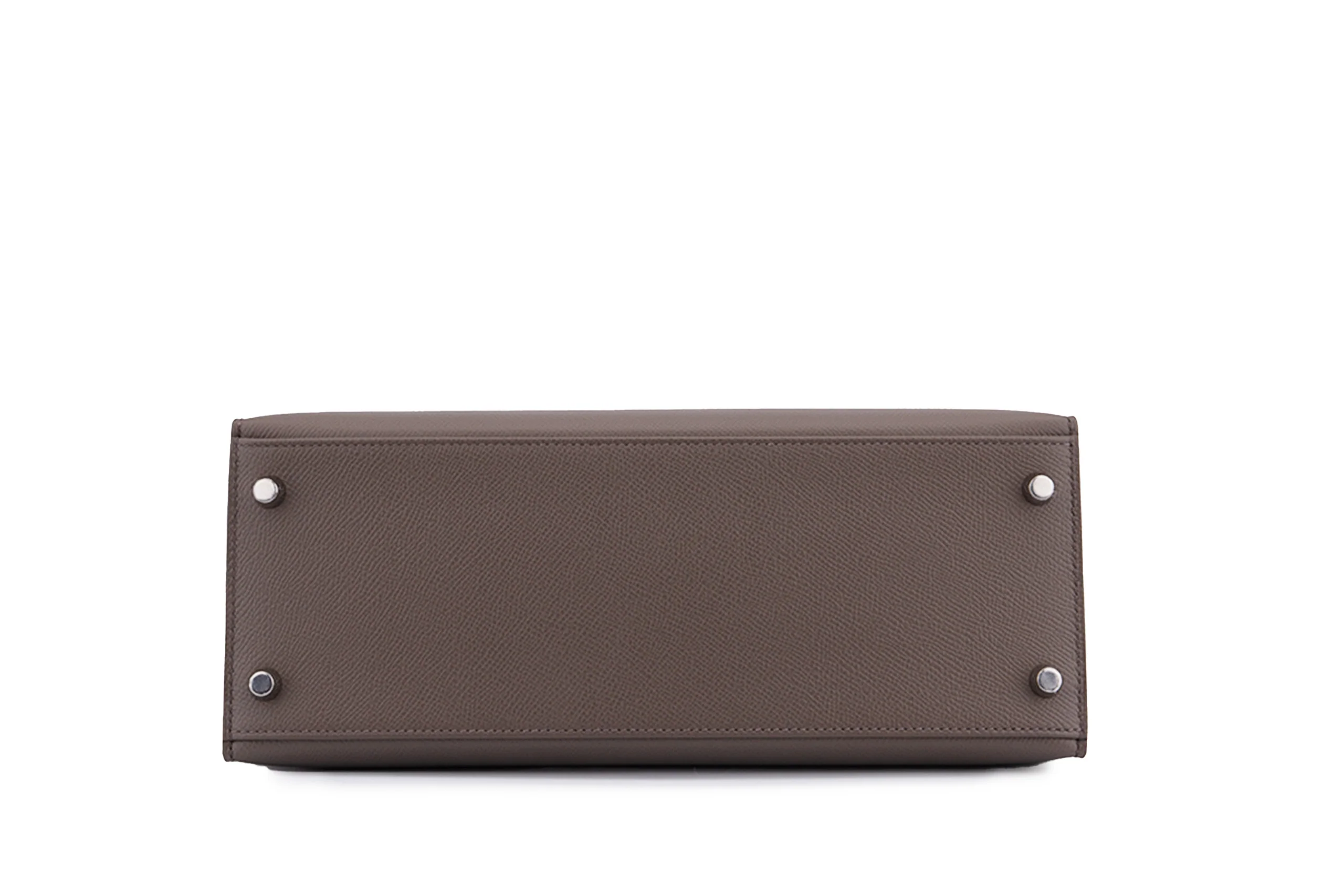 Hermès  Kelly 28		Epsom	Gris Etain	PHW - Image 6