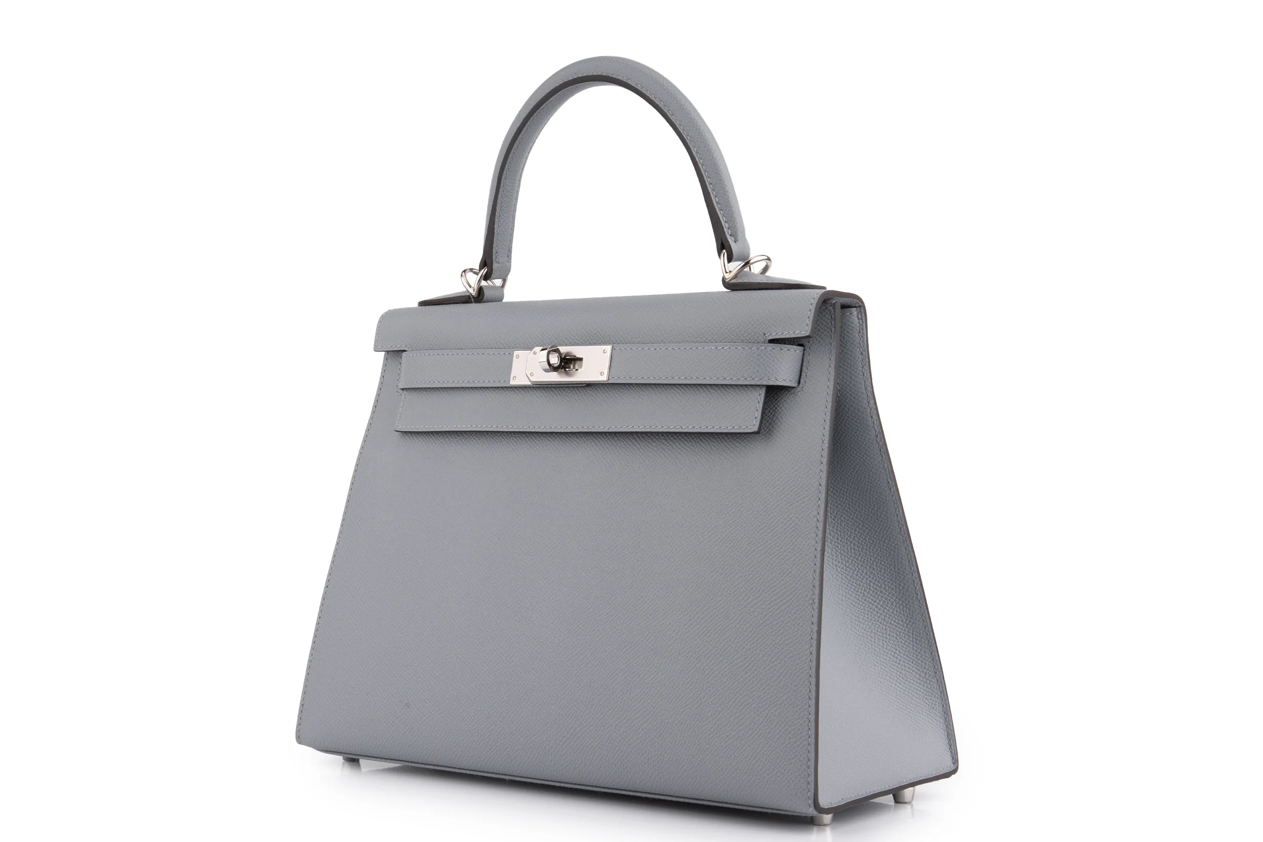 Hermès Kelly 28		Epsom 	Gris Pantin 	PHW - Image 2