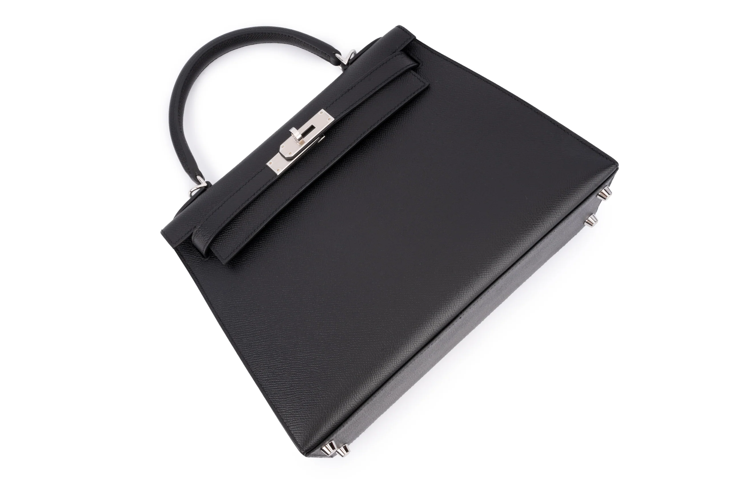 Hermès Kelly 28		Epsom	Noir	PHW - Image 5