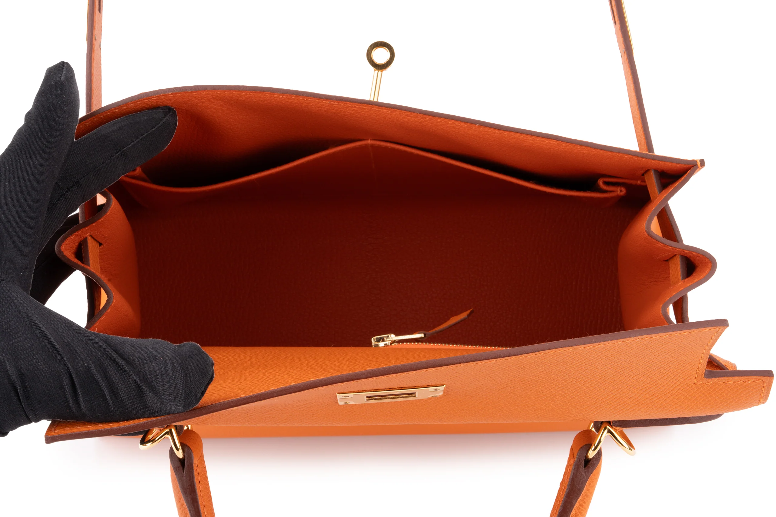 Hermès Kelly 28		Epsom	Orange H	GHW - Image 10