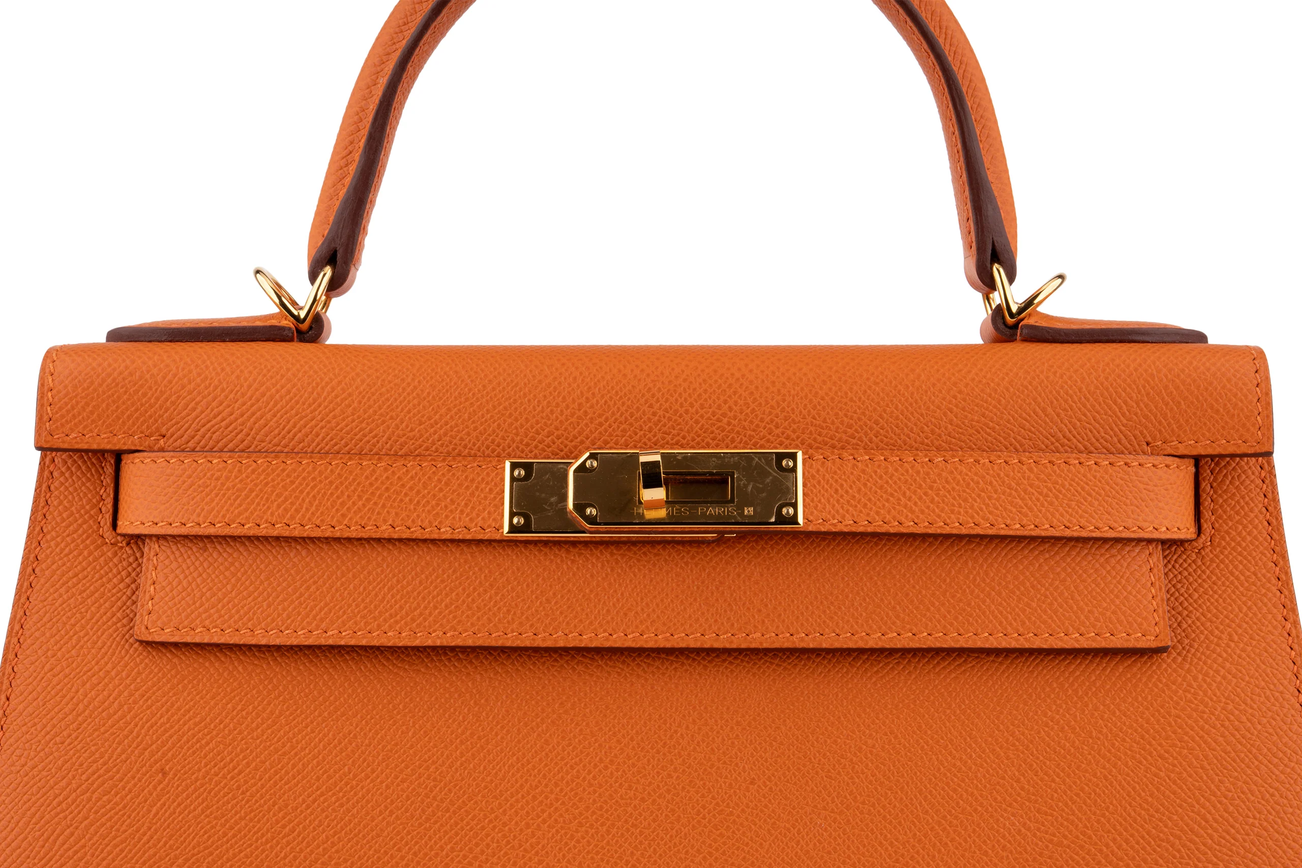 Hermès Kelly 28		Epsom	Orange H	GHW - Image 8