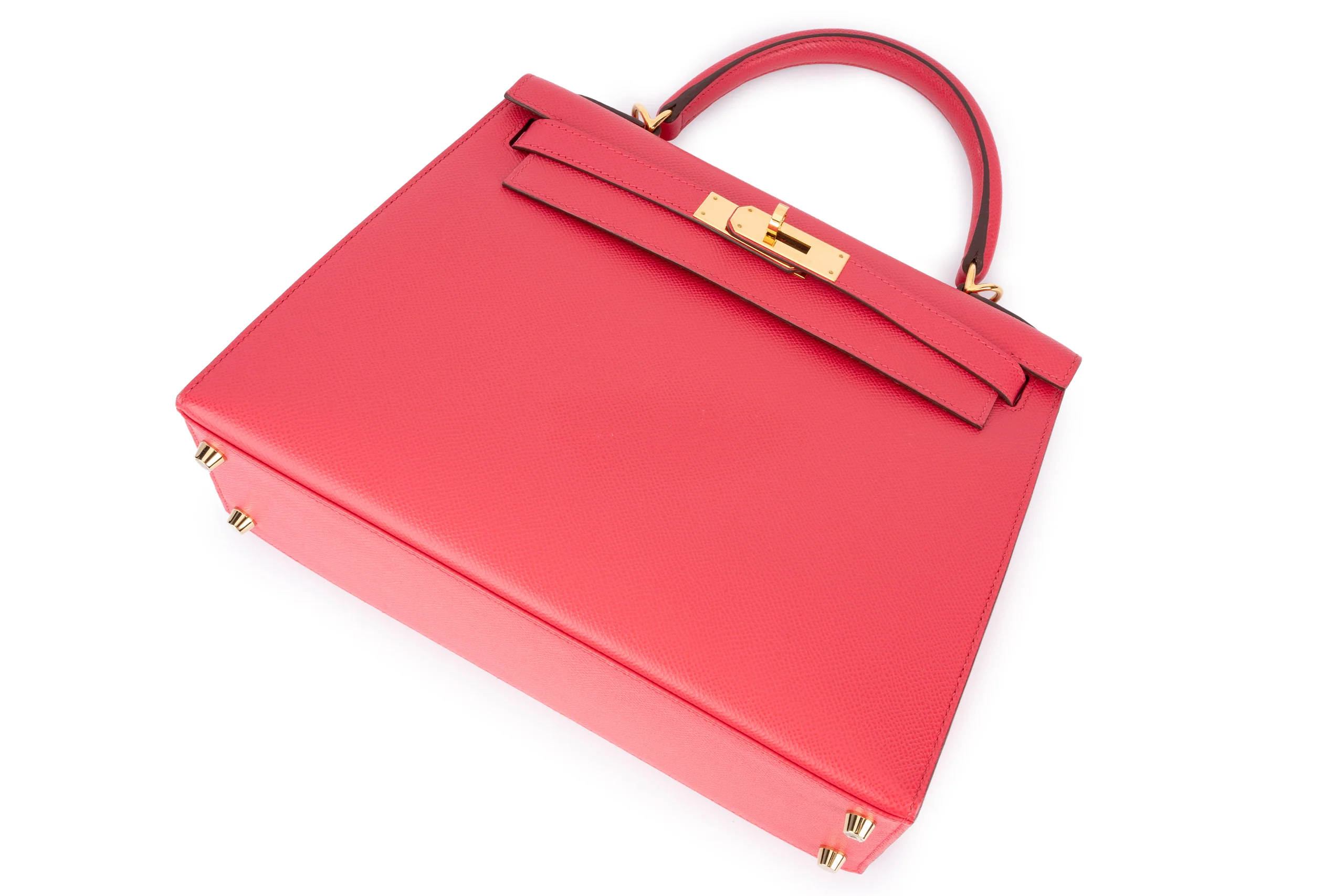 Hermès Kelly 28		Epsom	Rose Extreme	GHW - Image 11