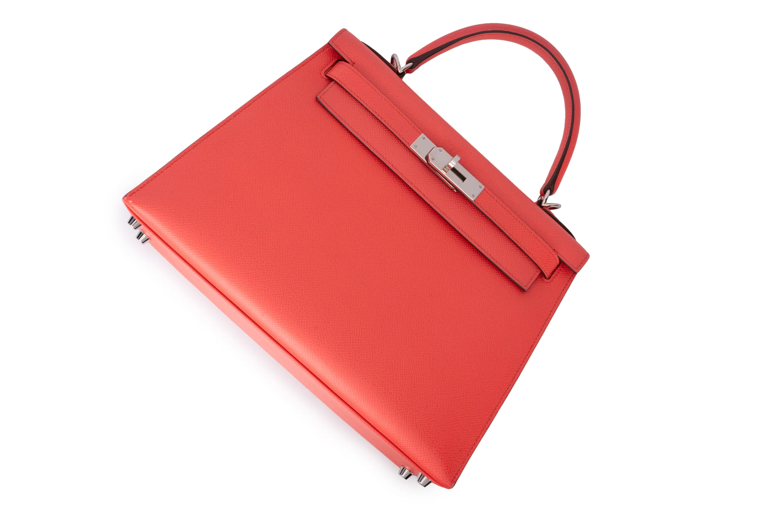 Hermès Kelly 28		Epsom	Rose Texas	PHW - Image 10