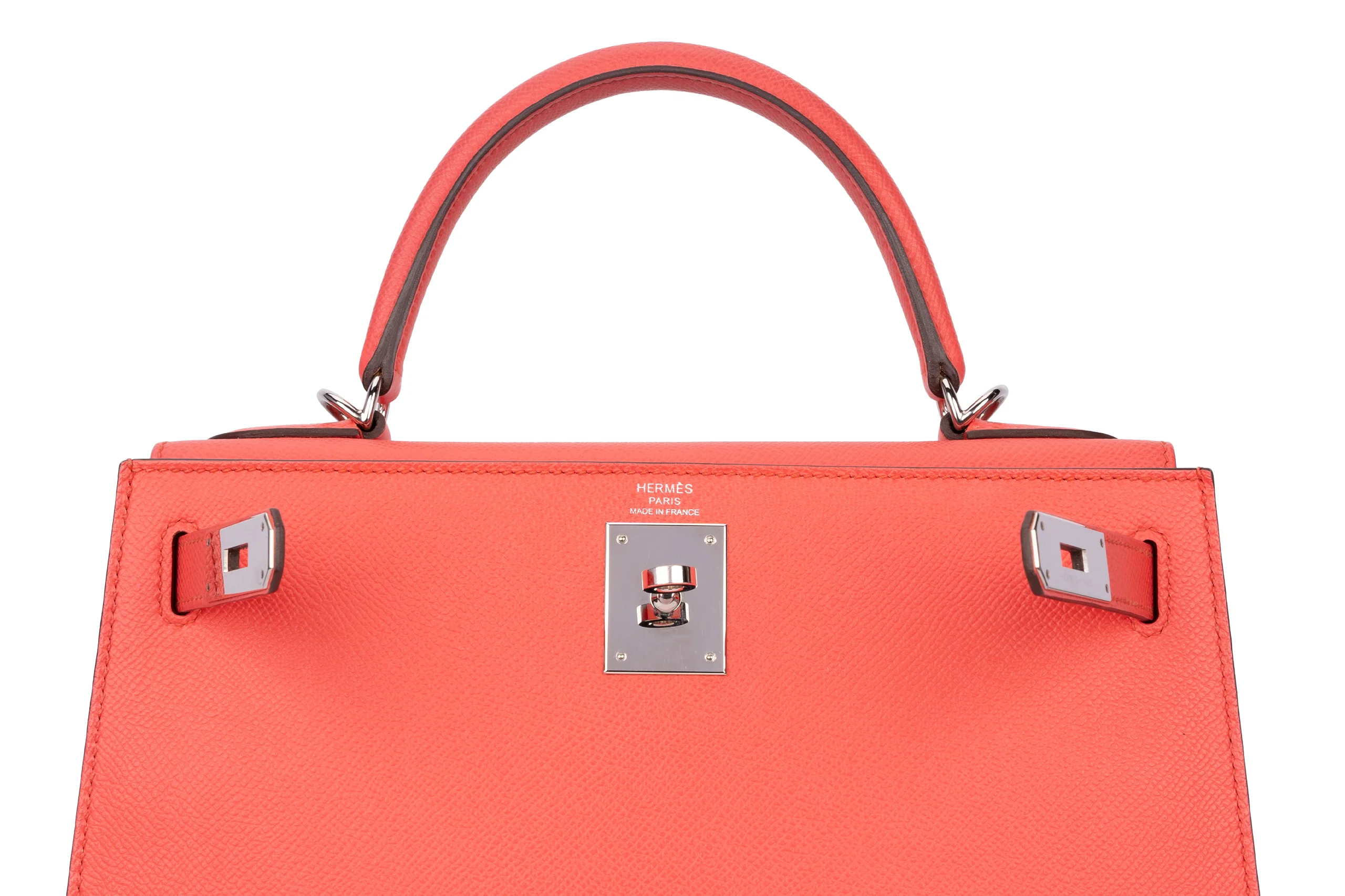 Hermès Kelly 28		Epsom	Rose Texas	PHW - Image 8