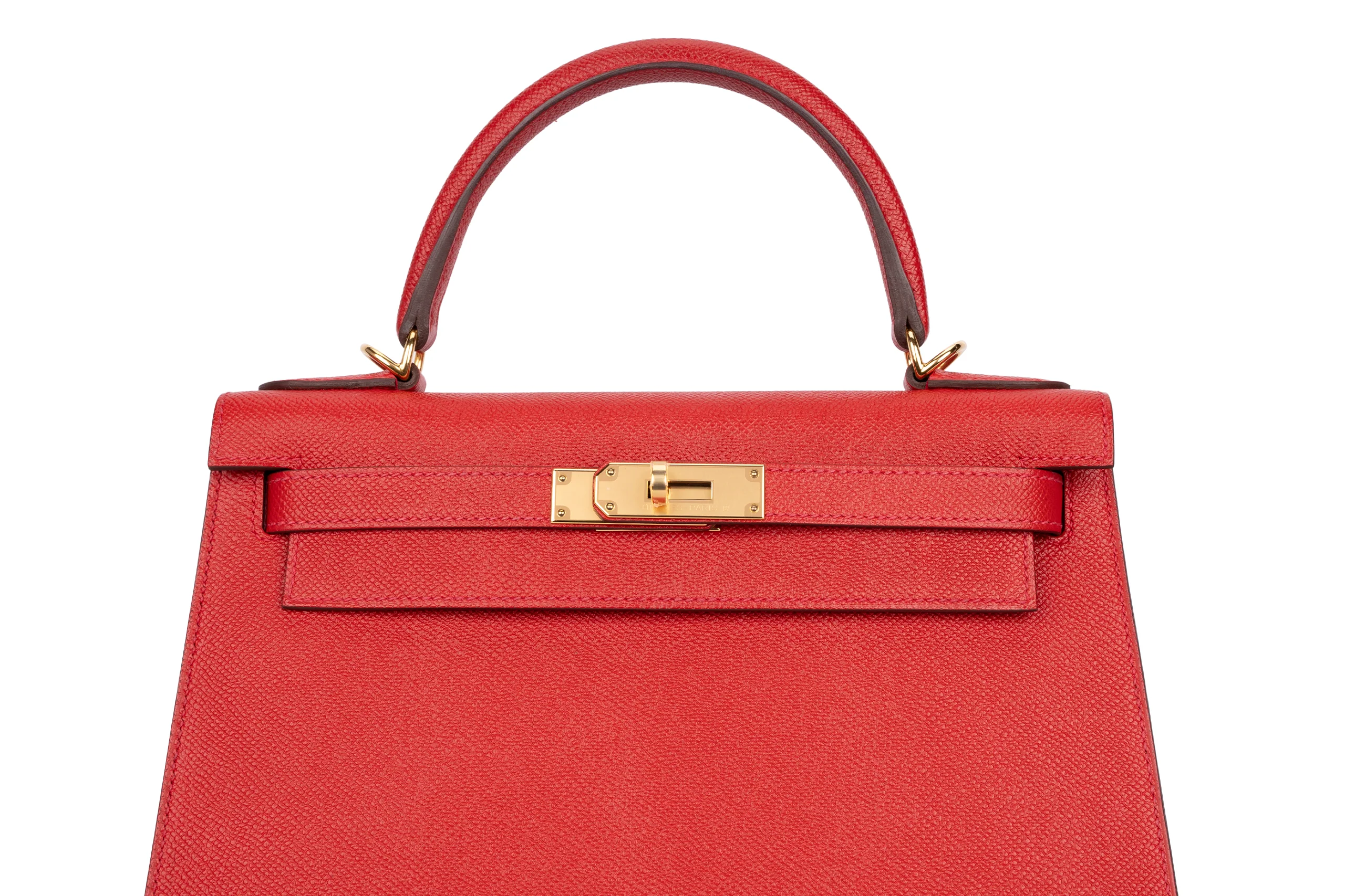Hermès Kelly 28		Epsom	Rouge Casaque	GHW - Image 7