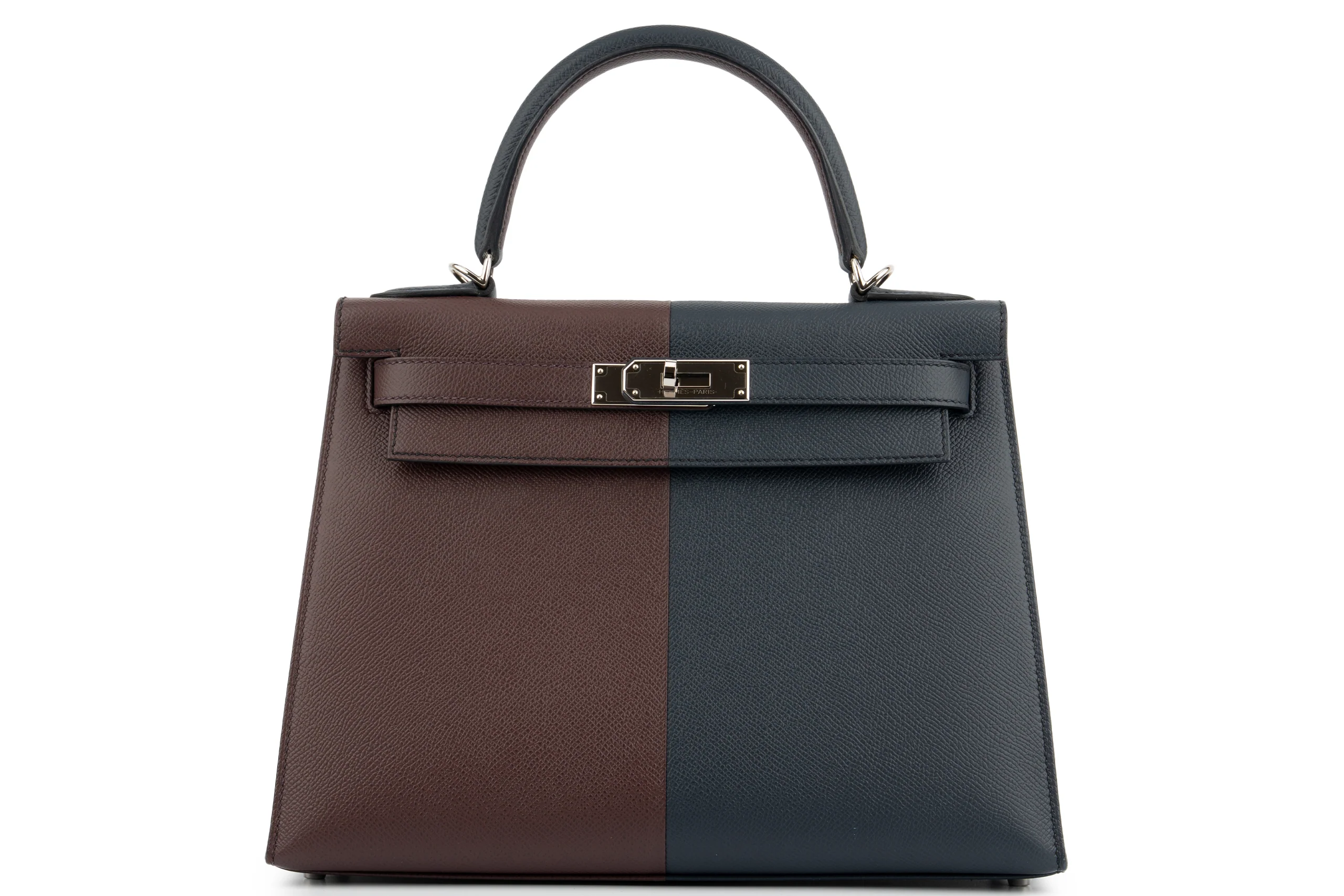 Hermès Kelly 28		Epsom	Rouge / Indigo	PHW