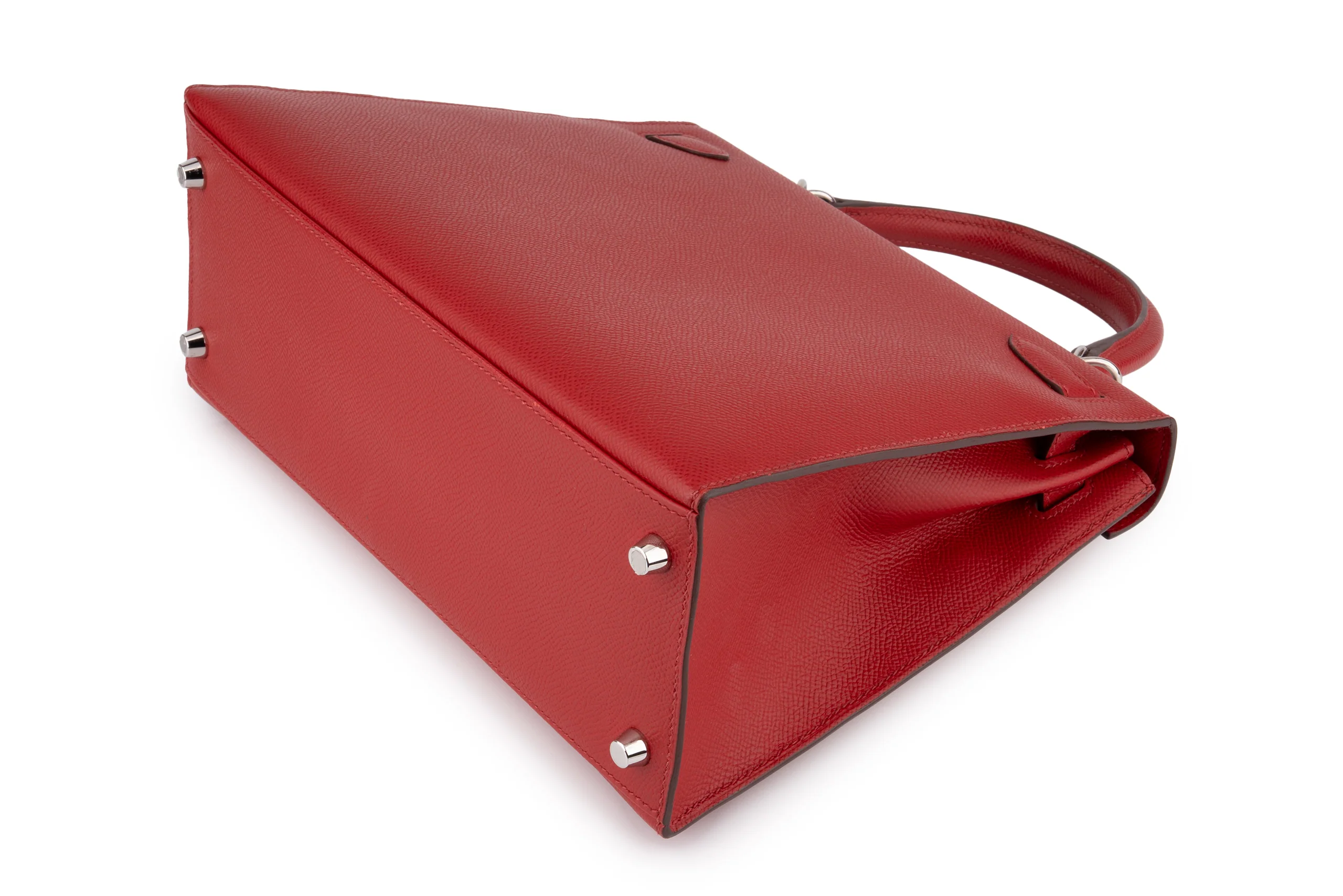 Hermès Kelly 28 Epsom Rouge Piment PHW - Image 13