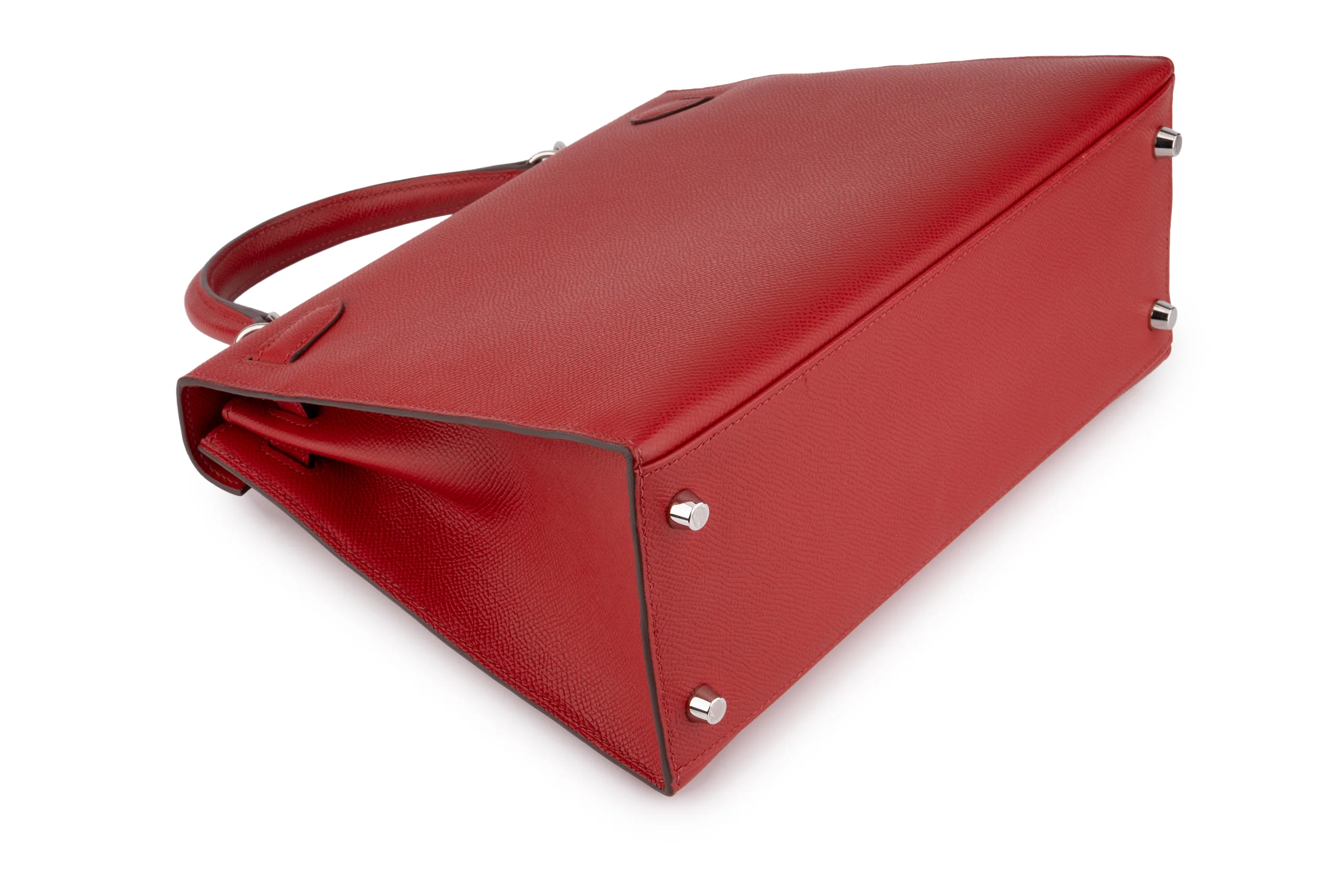 Hermès Kelly 28 Epsom Rouge Piment PHW - Image 14