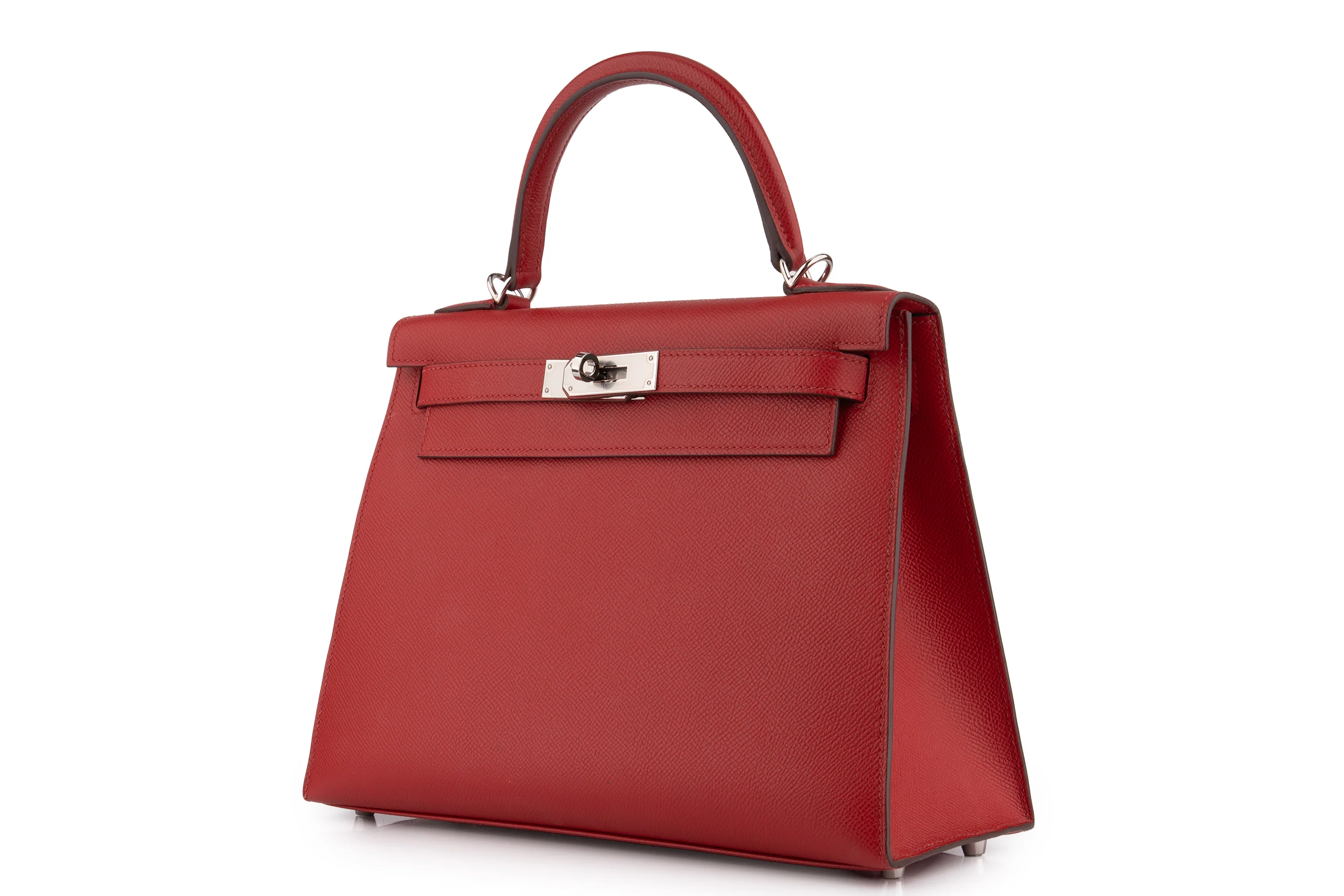 Hermès Kelly 28 Epsom Rouge Piment PHW - Image 2