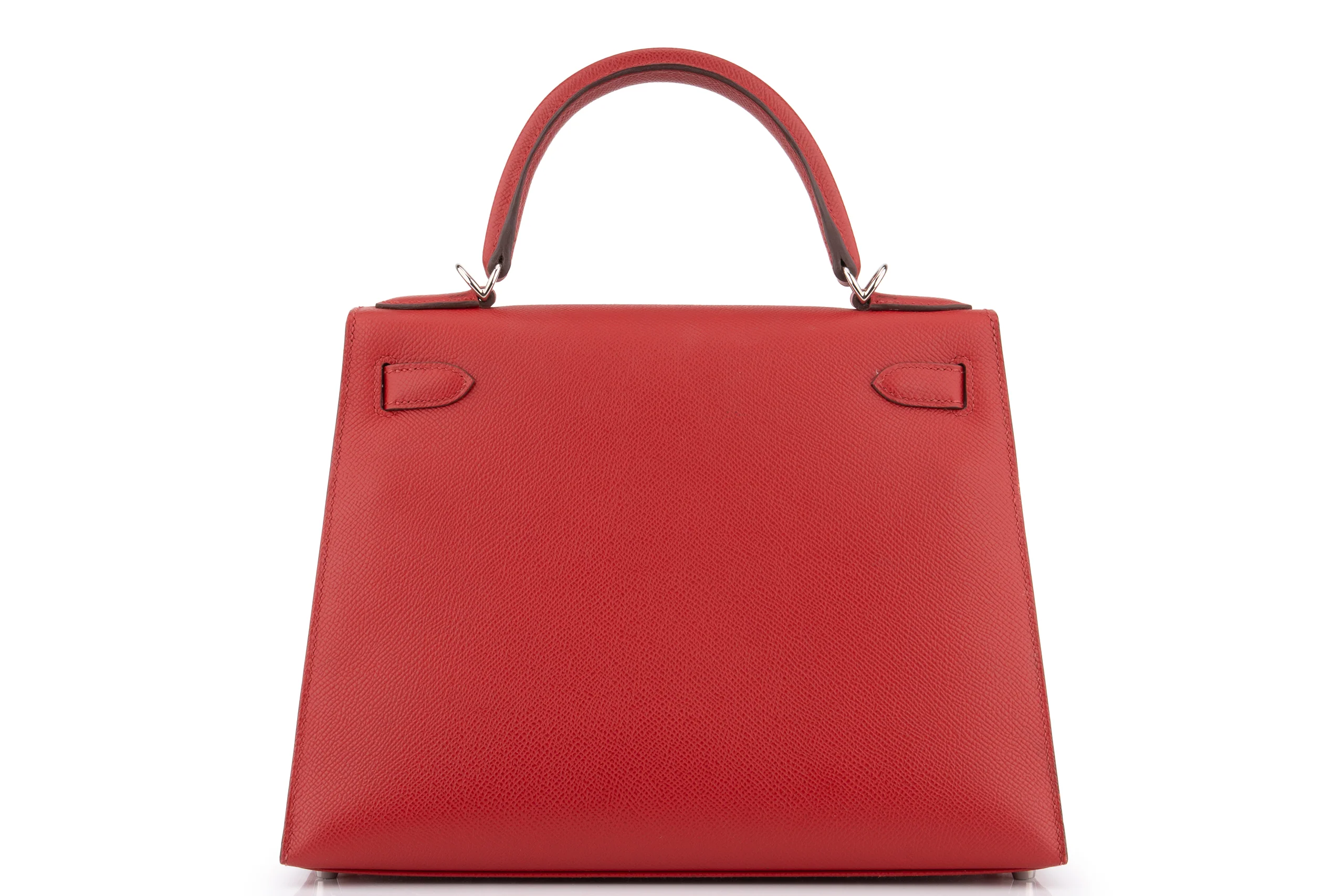 Hermès Kelly 28 Epsom Rouge Piment PHW - Image 4
