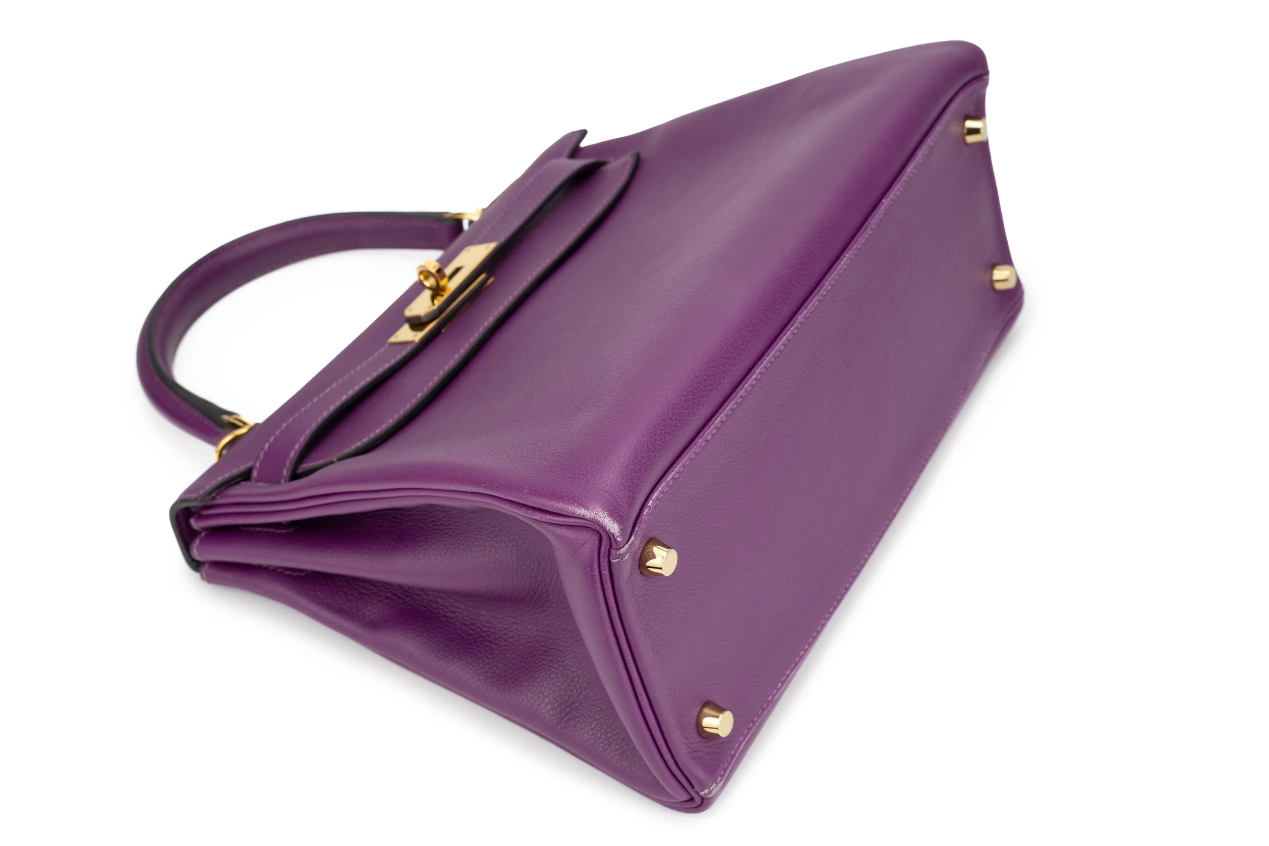 Hermès Kelly 28 Evercolor Anemone GHW - Image 10