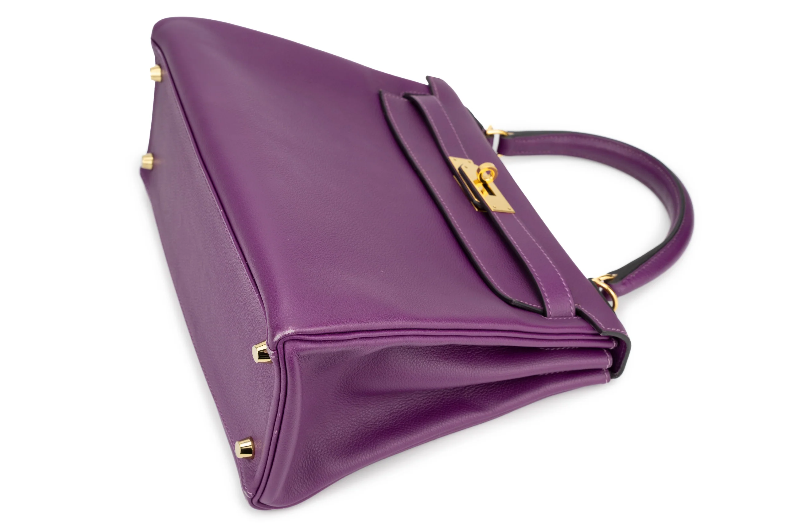 Hermès Kelly 28 Evercolor Anemone GHW - Image 11
