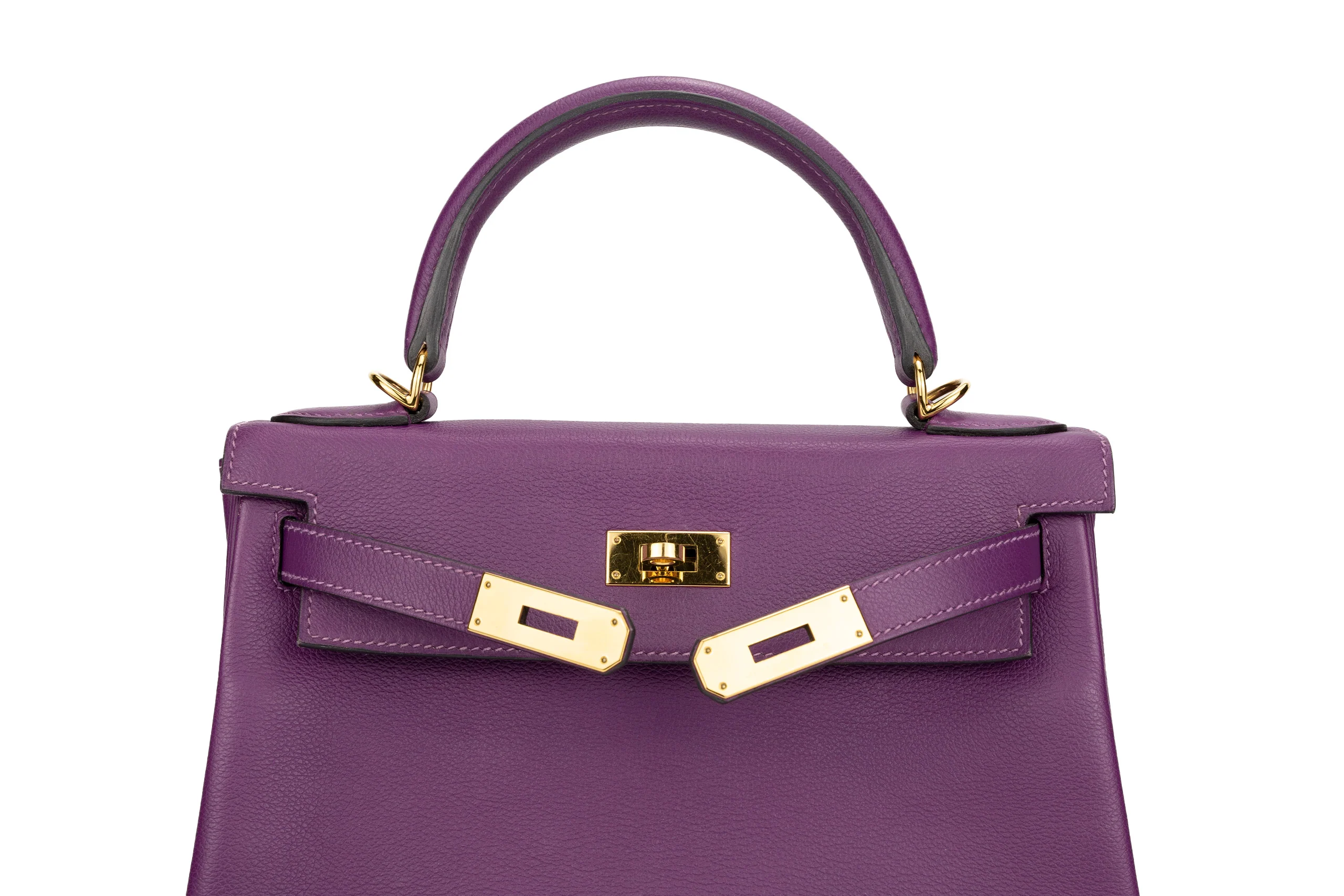 Hermès Kelly 28 Evercolor Anemone GHW - Image 8