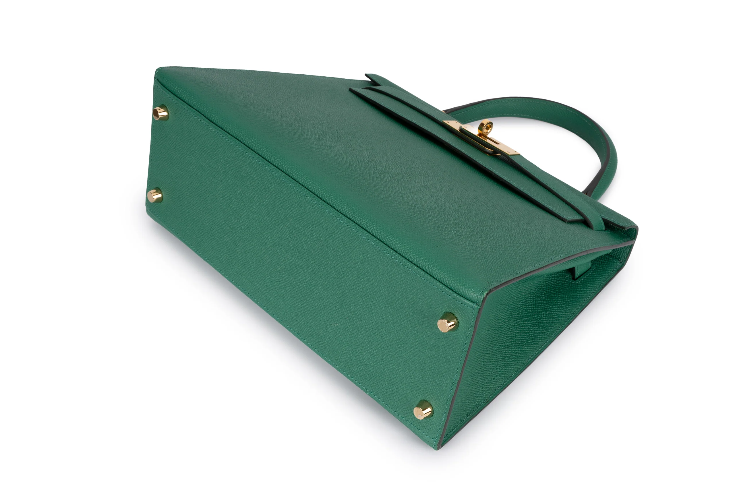 Hermès	Kelly 28	HSS	Epsom	Vert Vertigo	GHW - Image 10