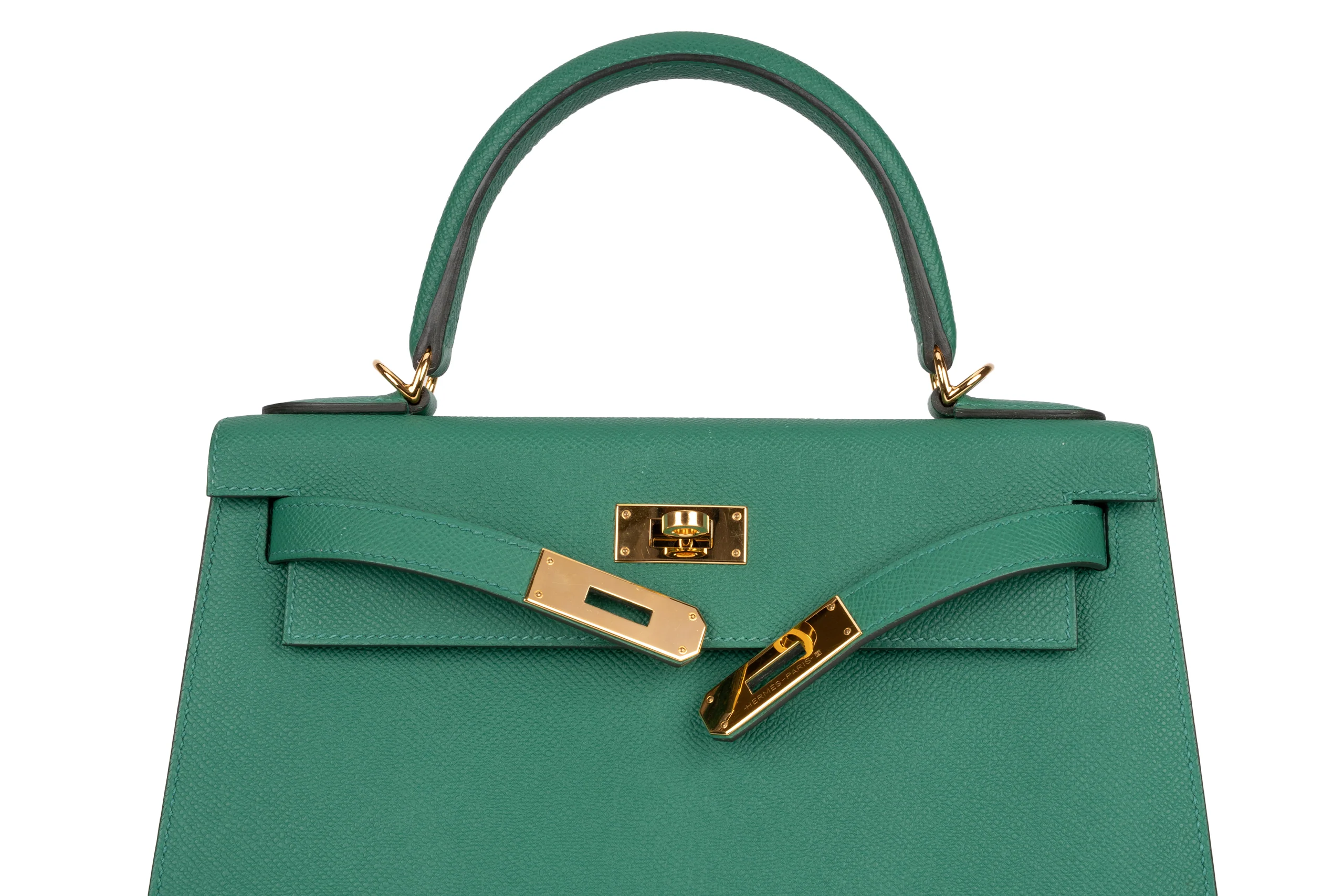 Hermès	Kelly 28	HSS	Epsom	Vert Vertigo	GHW - Image 8