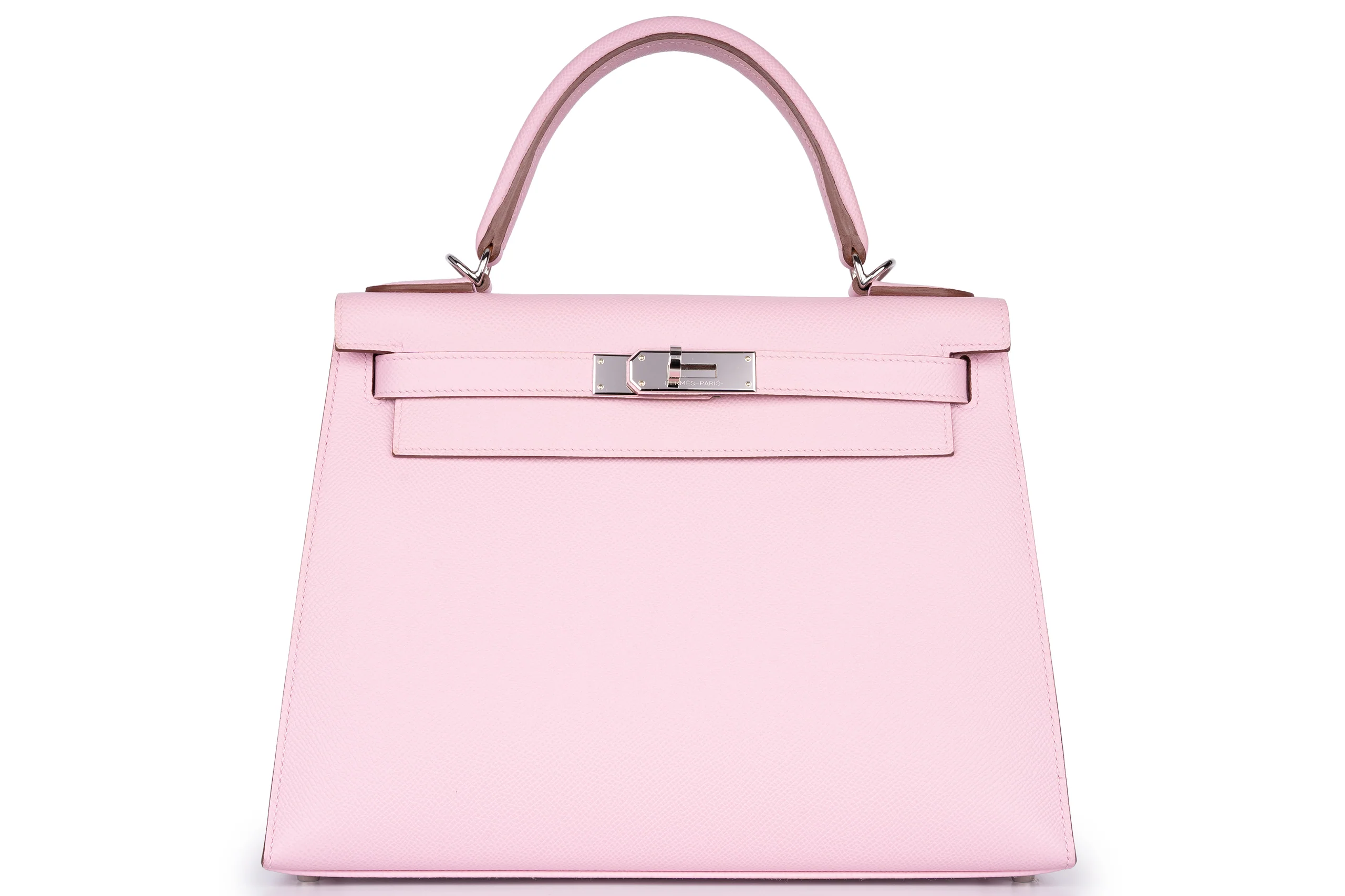Hermès Kelly 28 Mauve Sylvest PHW
